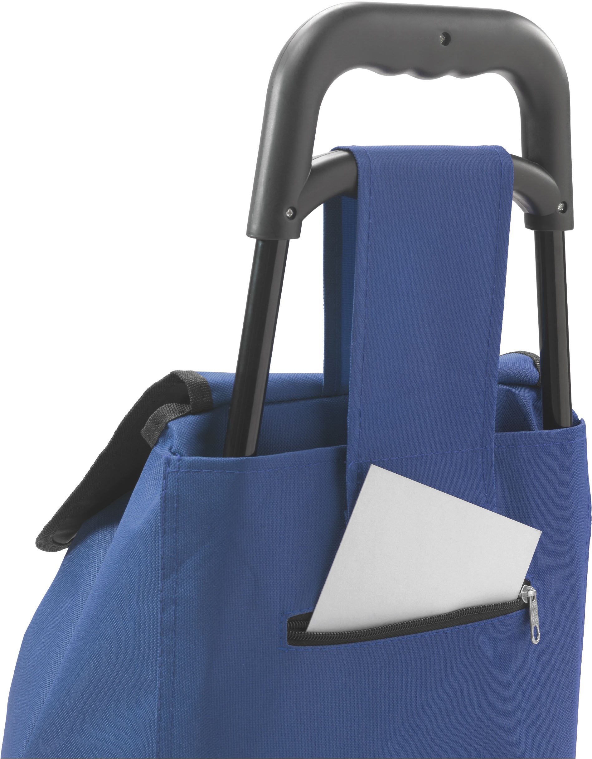 Metaltex Einkaufstrolley »Daphne« rückseitiges Fach mit Reißverschluss und Seitentasche für Regenschirm