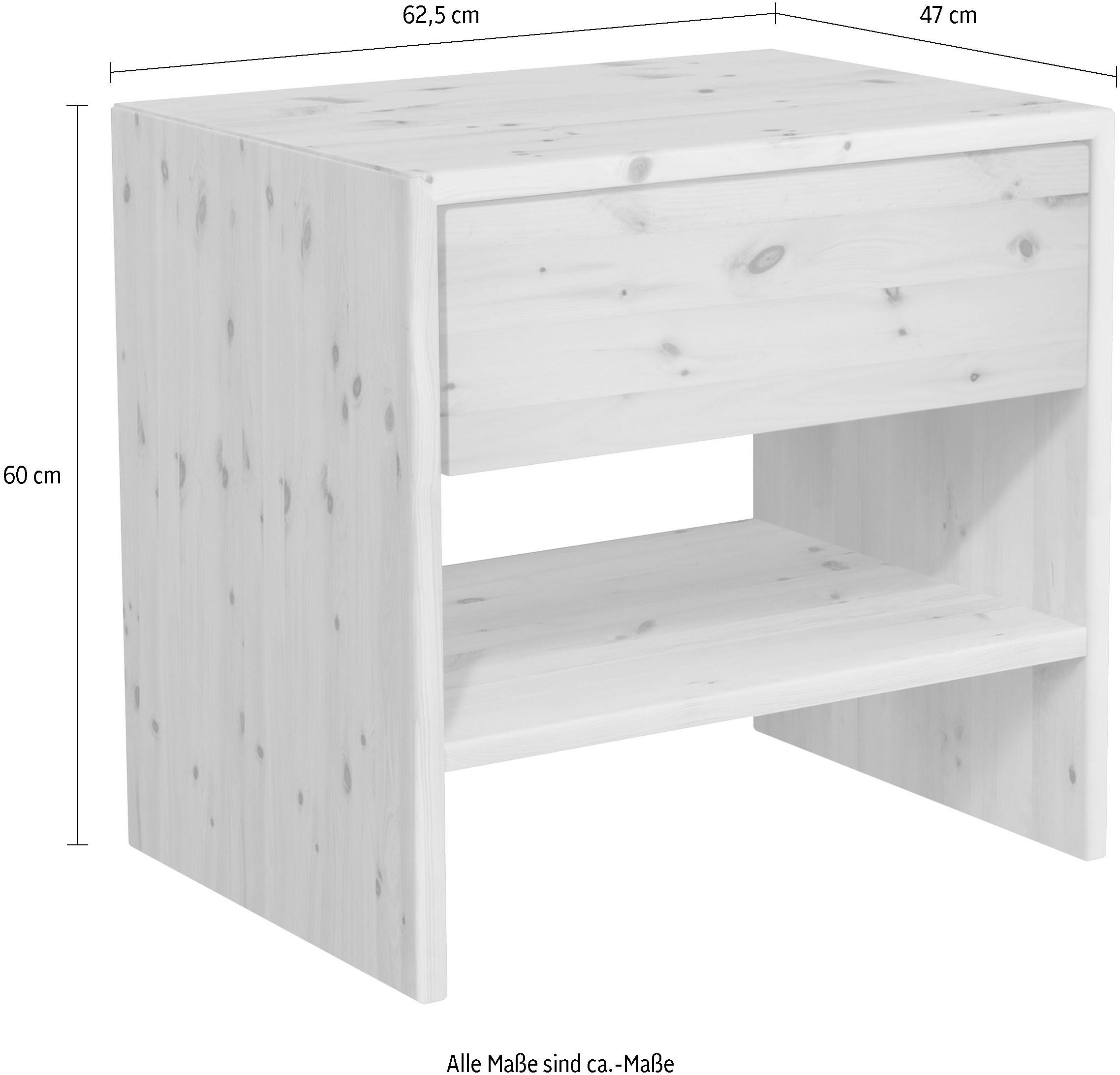 ADA premium Konsolentisch »Chalet«, CH91, Zirbenholz natur geölt