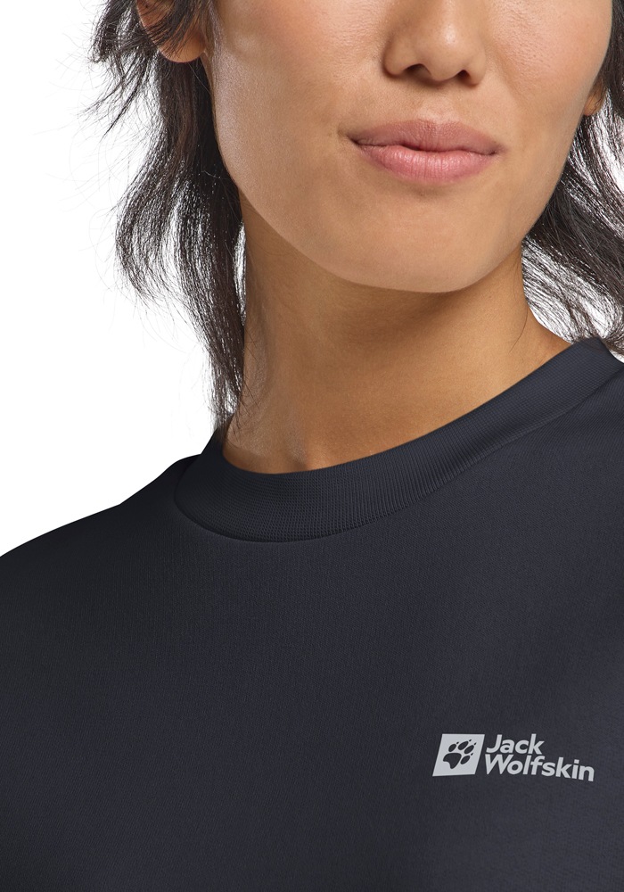Jack Wolfskin Langarmshirt »ESSENTIAL CREWNECK W«