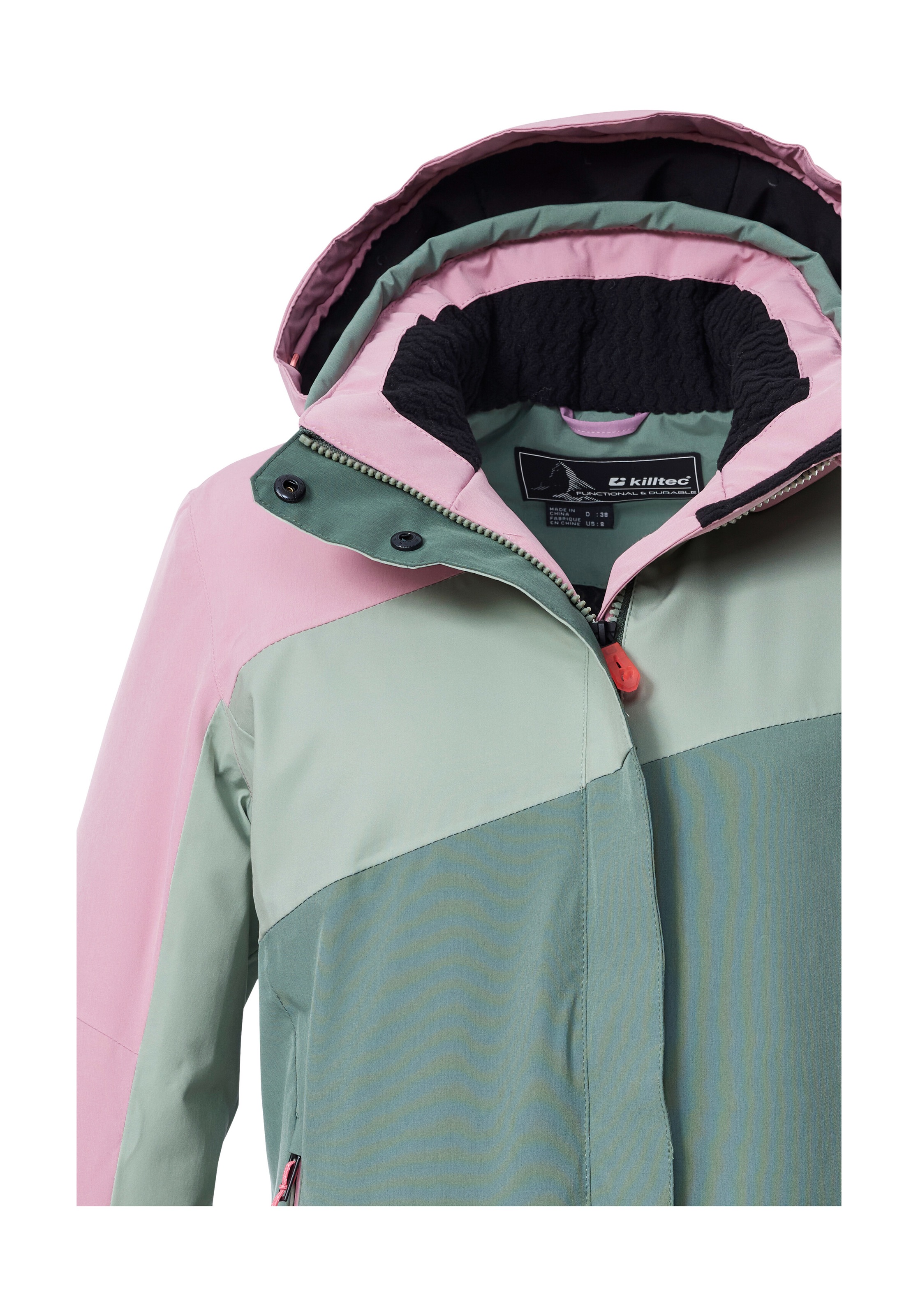 Killtec Skijacke »KSW 26 WMN SKI JCKT« Wind- und wasserdicht, atmungsaktiv, Colourblock-Design, PFAs-frei