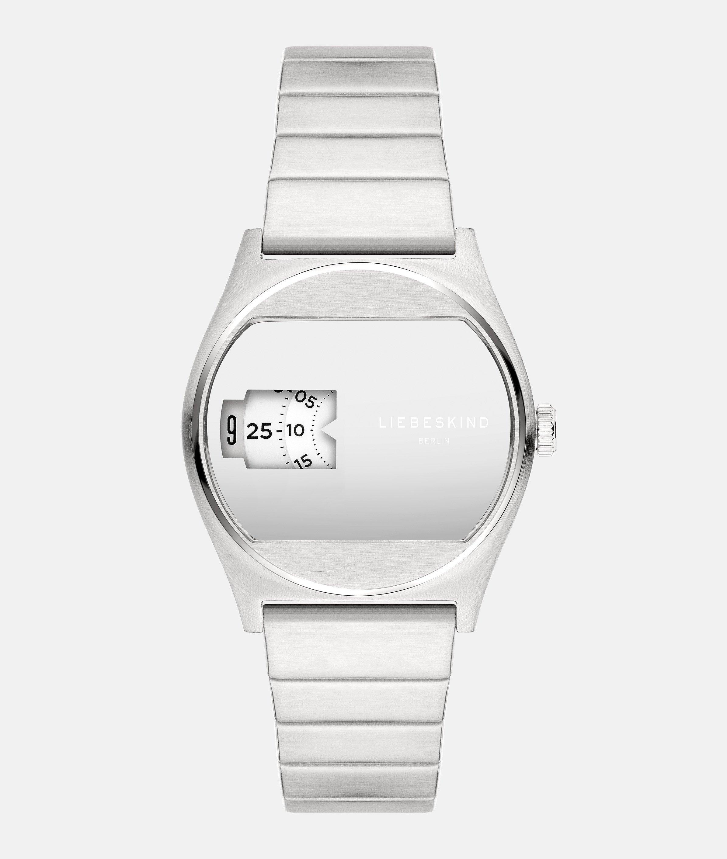 Liebeskind Berlin Quarzuhr »Vinyl Vision« Armbanduhr, Damenuhr, Edelstahlarmband, analog