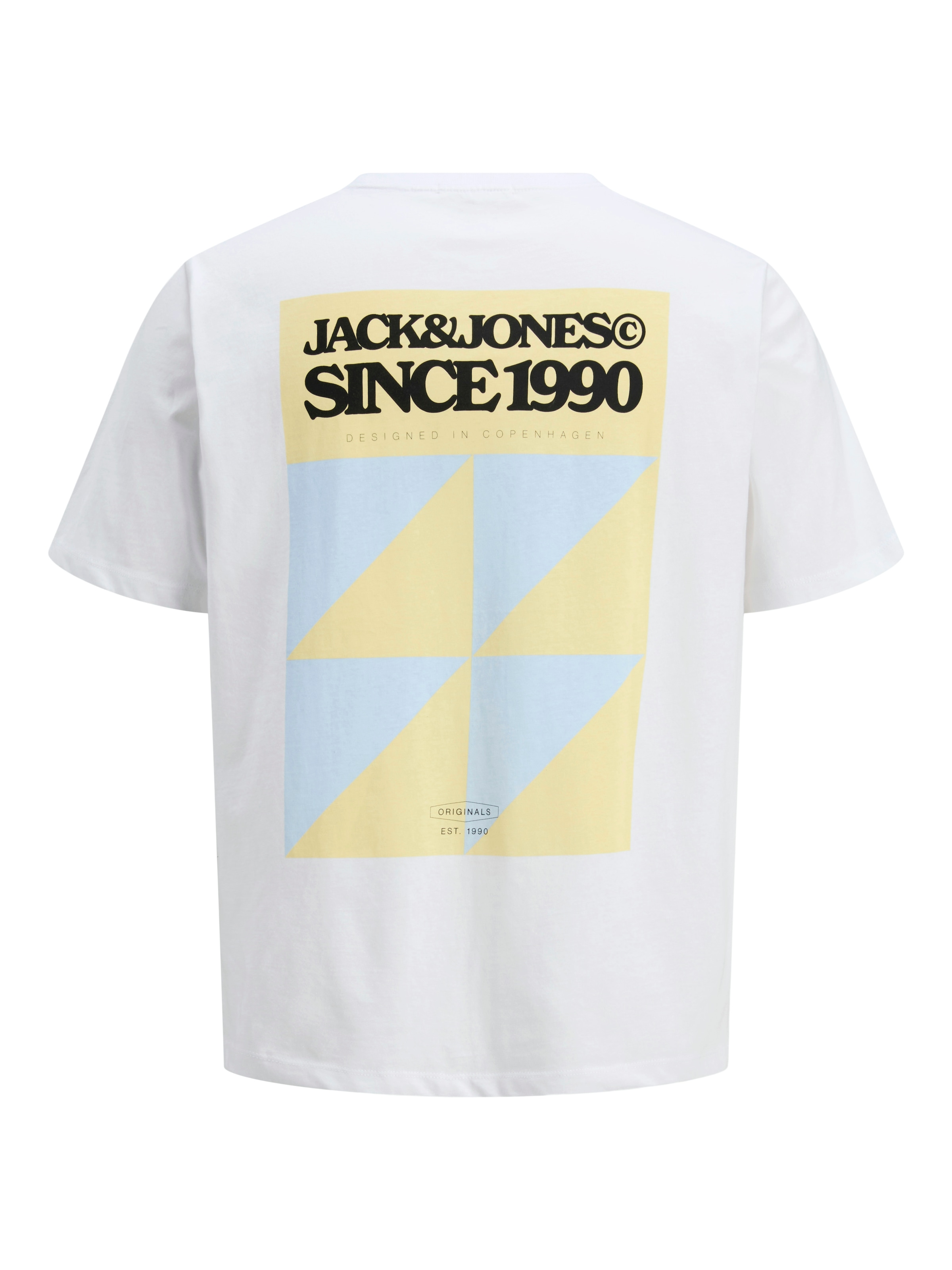 Jack & Jones Print-Shirt »JORTAVIRA POSTER TEE SS CREW NECK«, mit Backprint