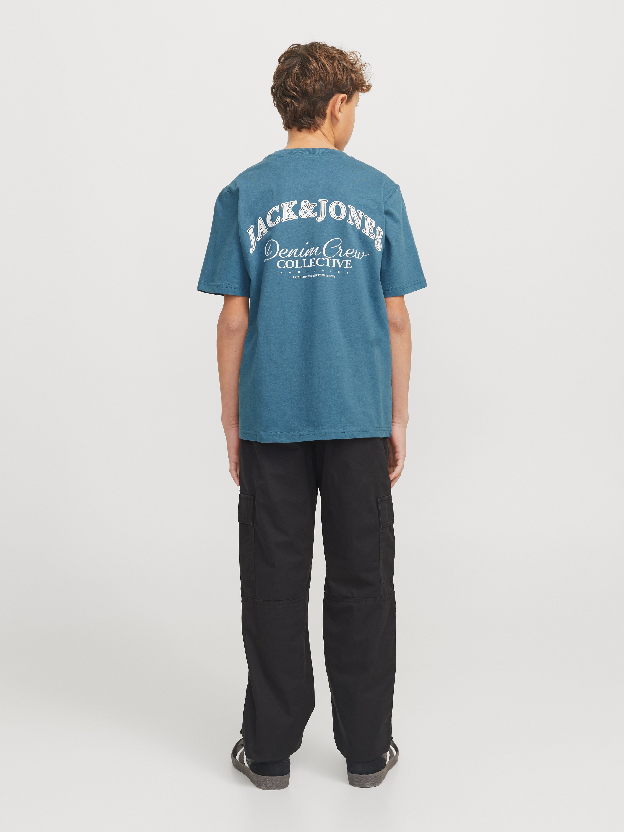 Jack & Jones Junior T-Shirt »JJEBRANDES BACKP RELAXED TEE SS SN JNR«