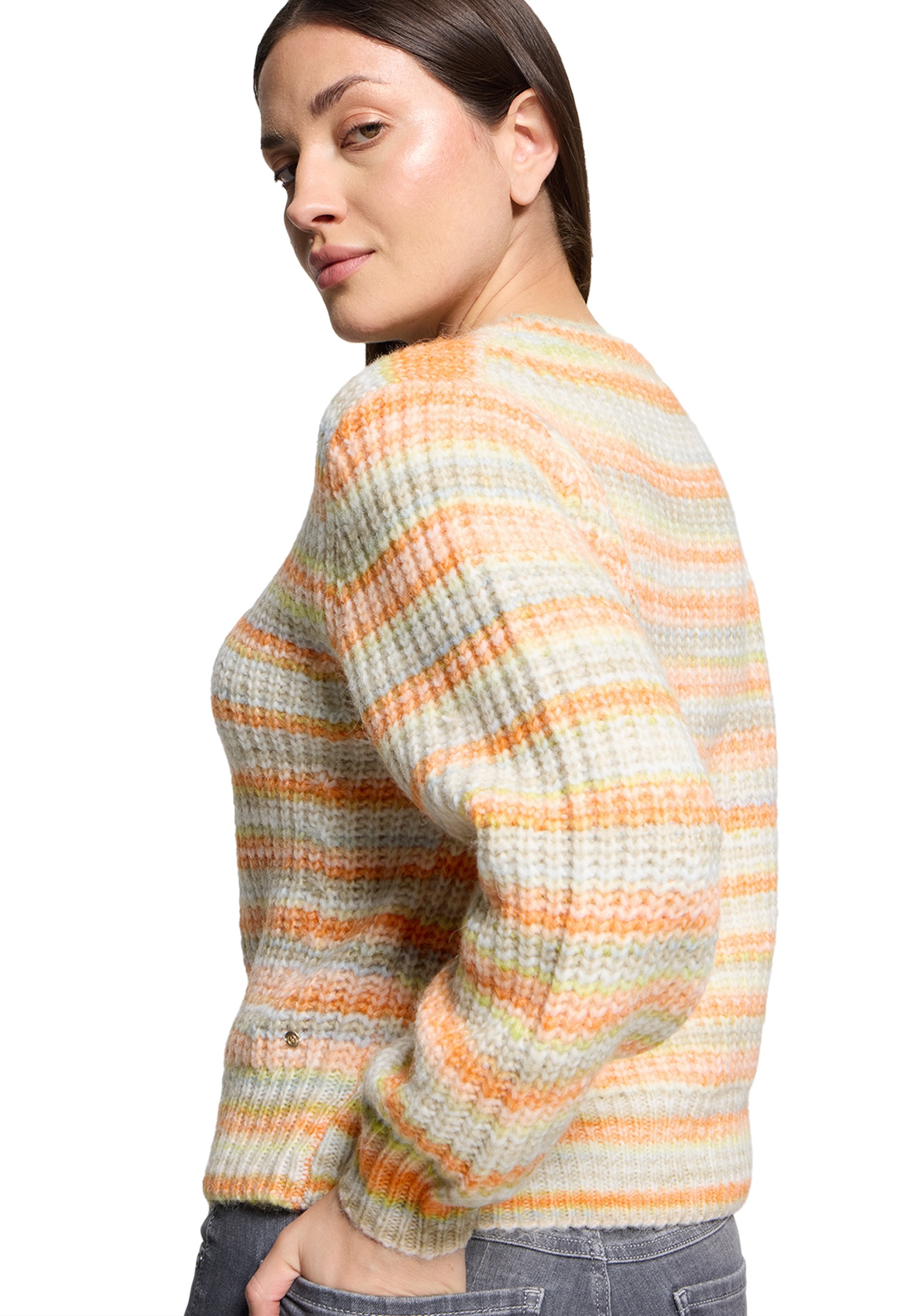 Betty&Co Strickpullover »Strickpullover mit Effektgarn«