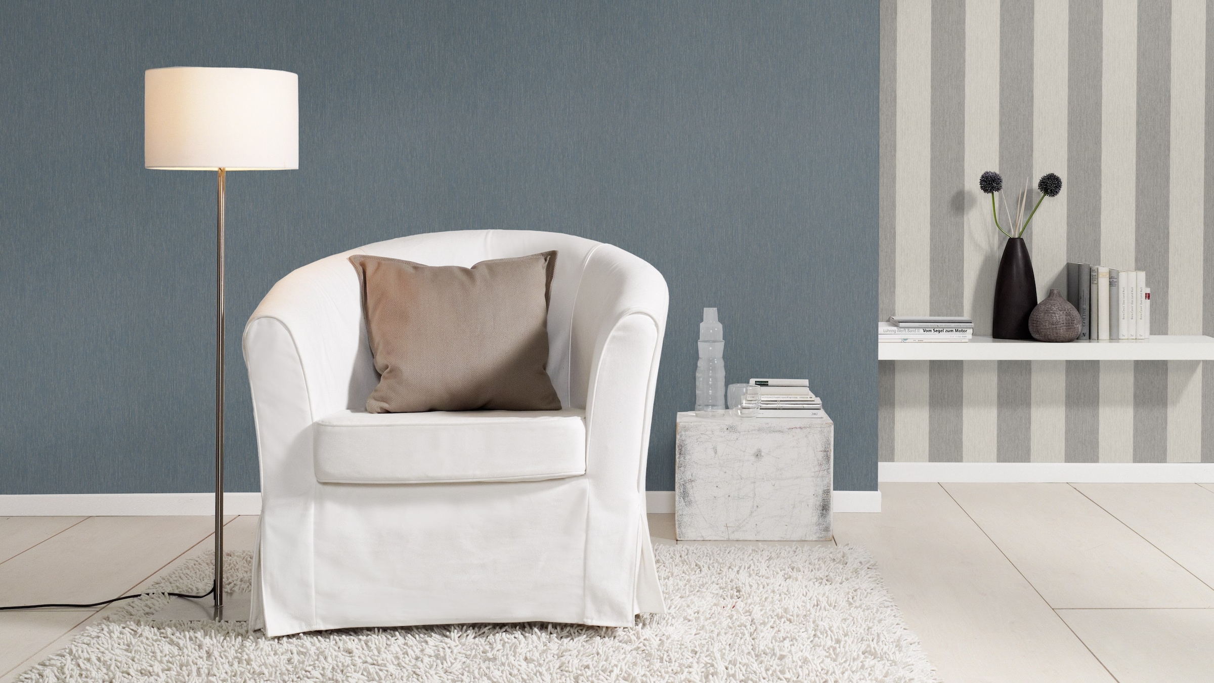 Rasch Vliestapete »Vliestapete Perfecto VI 844436« einfarbig strukturiert