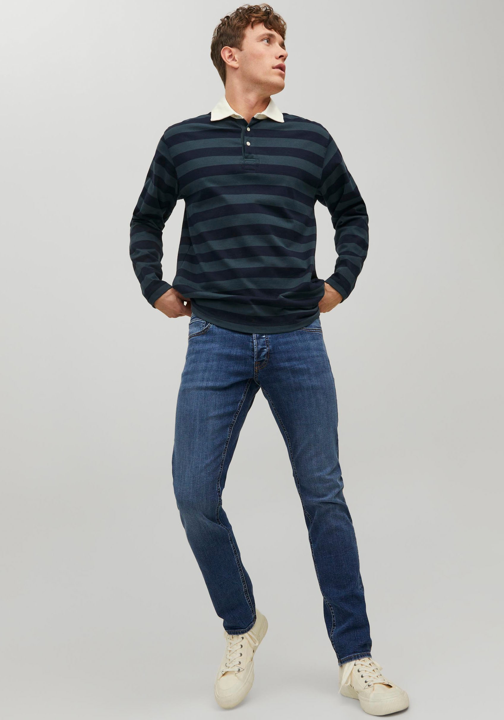 Jack & Jones Slim-fit-Jeans »JJ JJIGLENN JJORIGINAL«