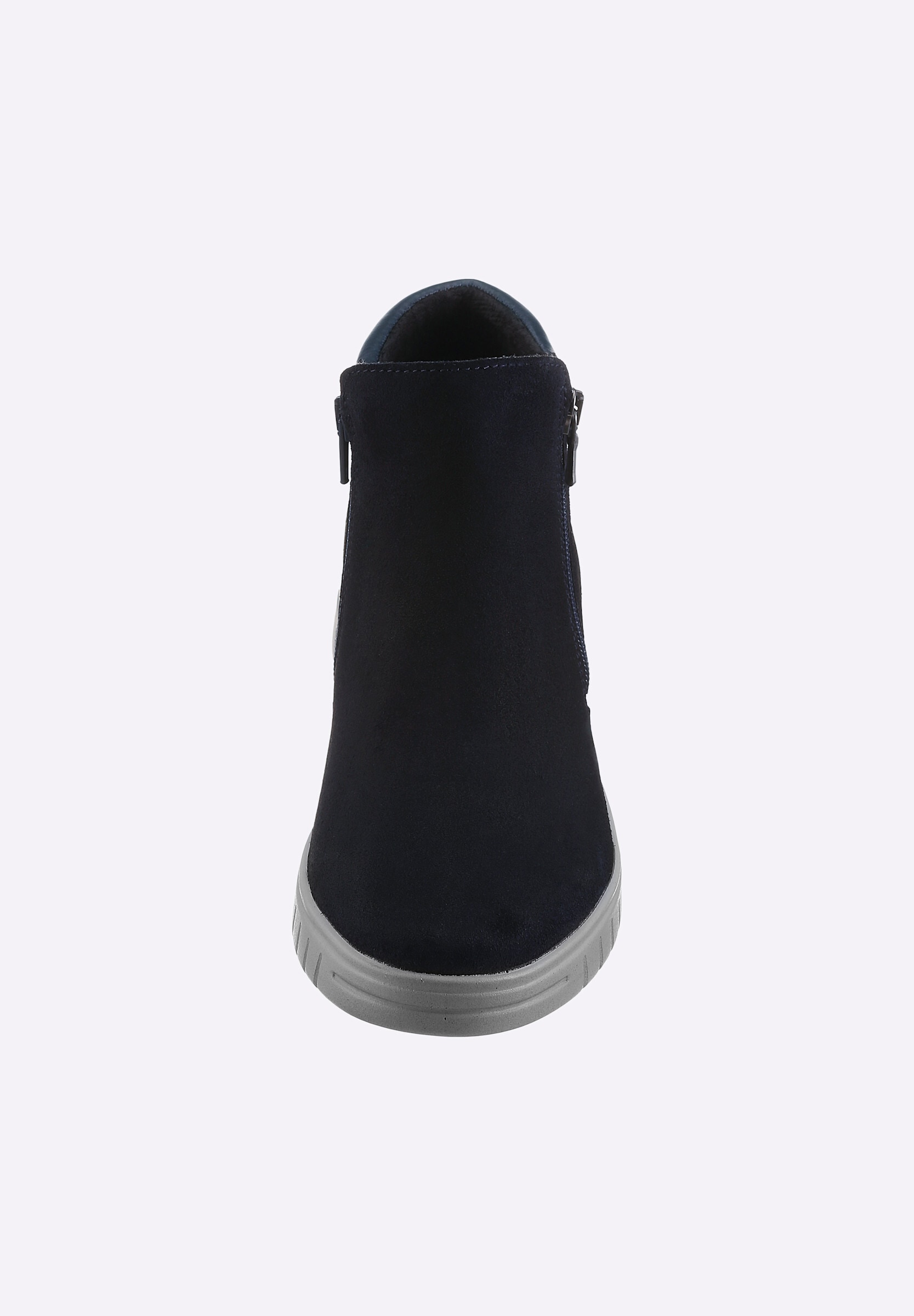 airsoft modern+ Stiefelette »Stiefelette Stiefelette mit Veloursleder«