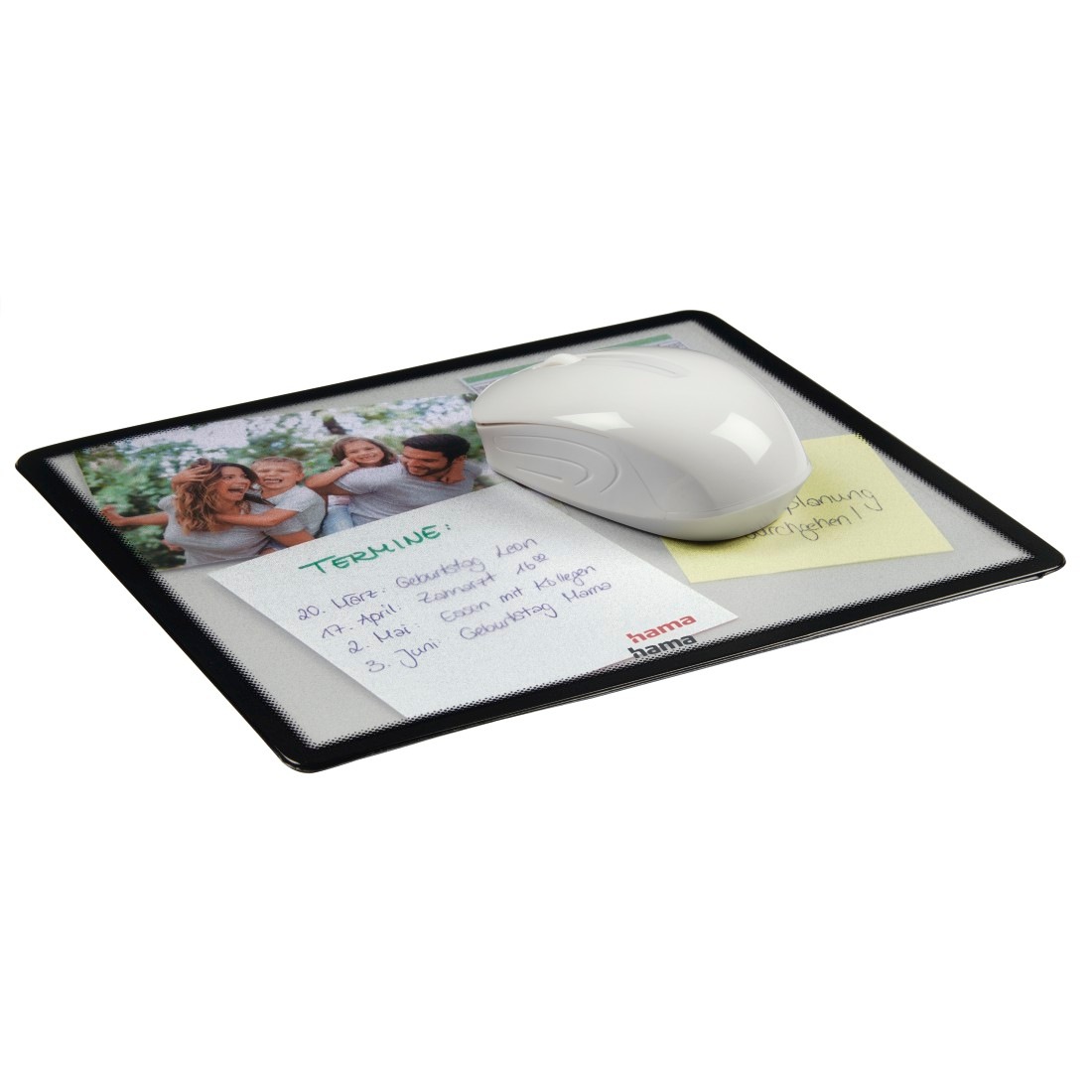 Hama Mauspad »Mauspad transparent, für alle Maustypen«
