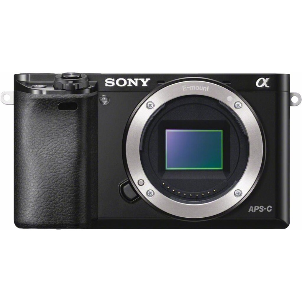 Sony Systemkamera »Alpha ILCE-6000L«, SEL-P1650, 24,3 MP, WLAN (Wi-Fi)-NFC