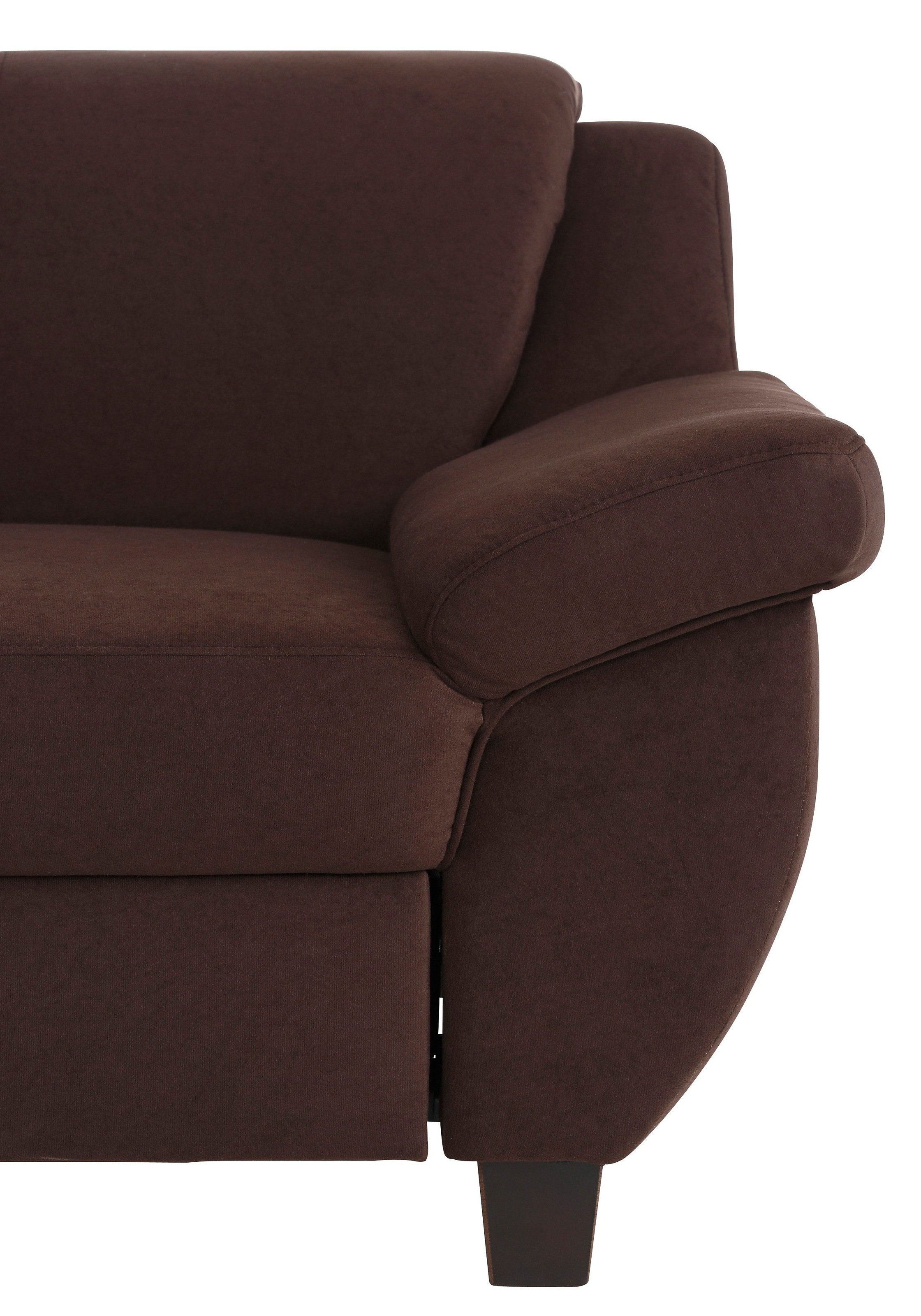 Home affaire Ecksofa »Yesterday L-Form«, wahlweise mit Bettfunktion, auch in Cord