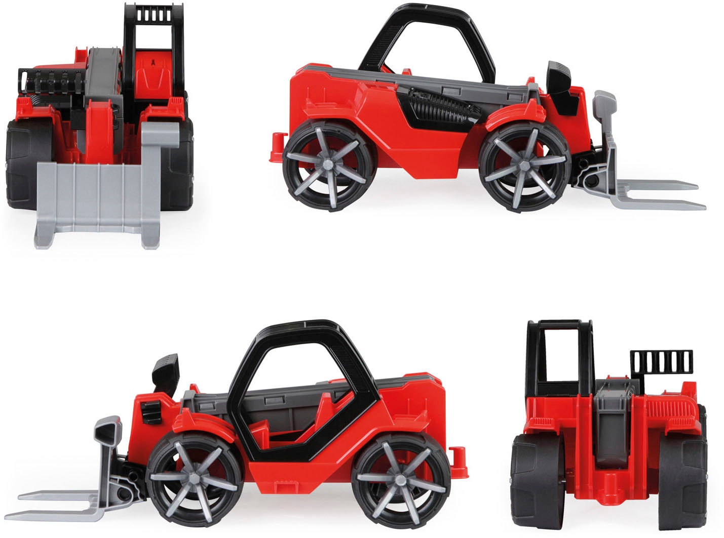 Lena® Spielzeug-Radlader »TRUXX² Teleskoplader«, inklusive Spielfigur; Made in Europe