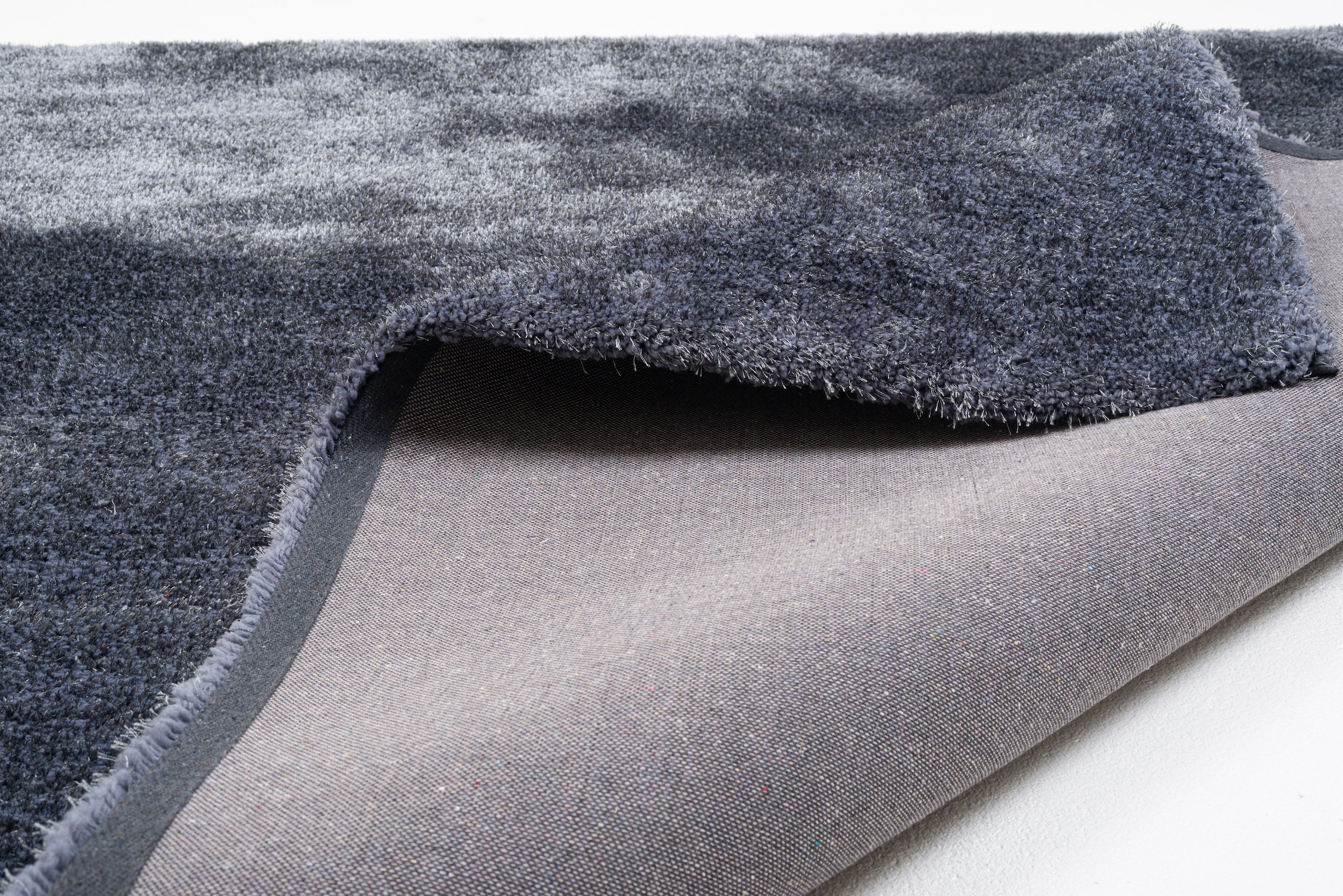 TOM TAILOR HOME Hochflor-Teppich »Soft«, rechteckig, 35 mm Höhe, handgetuftet, Uni-Farben, super weich und flauschig