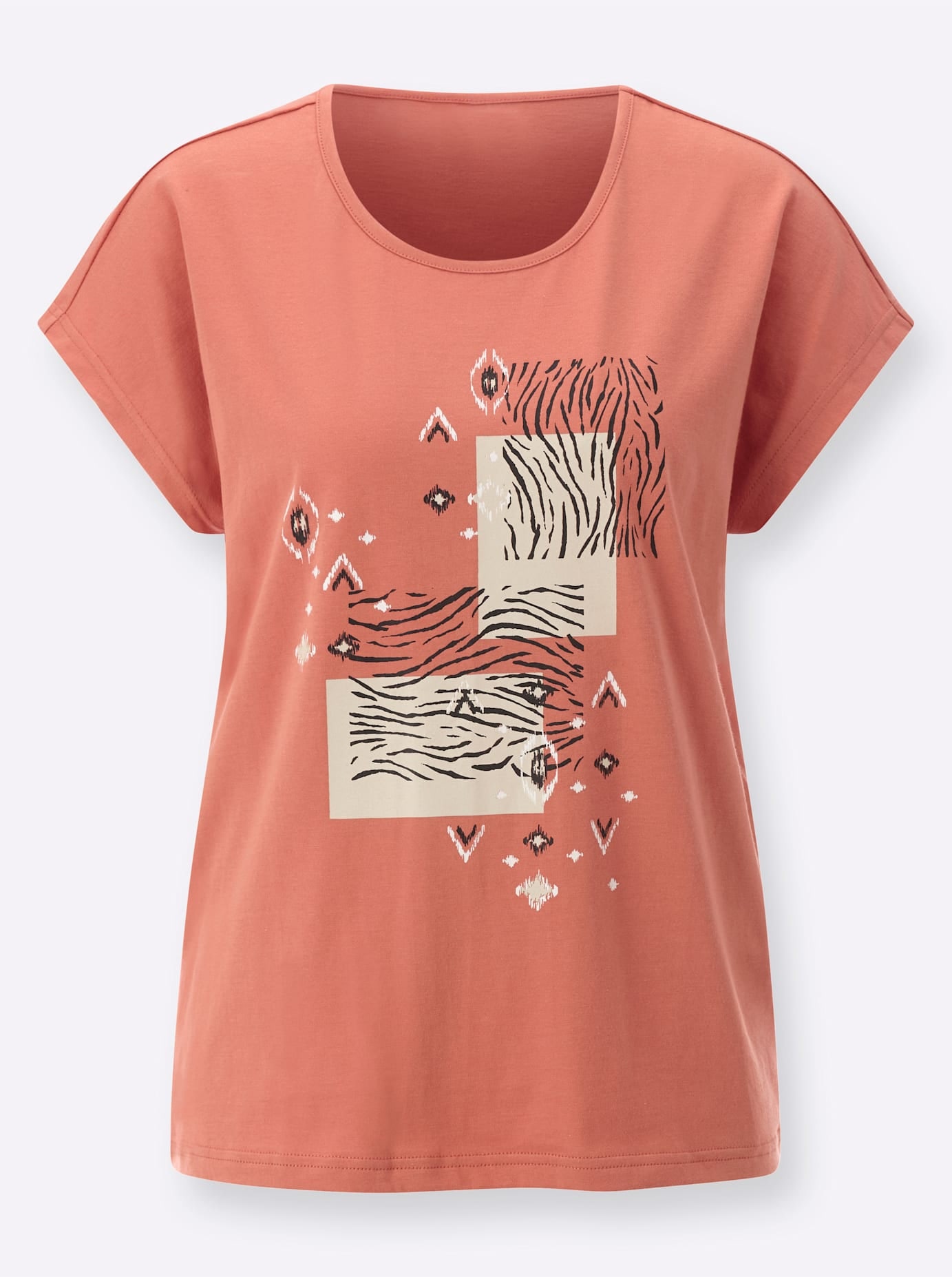 Classic Basics Rundhalsshirt »Rundhals-Shirt«, (1 tlg.)