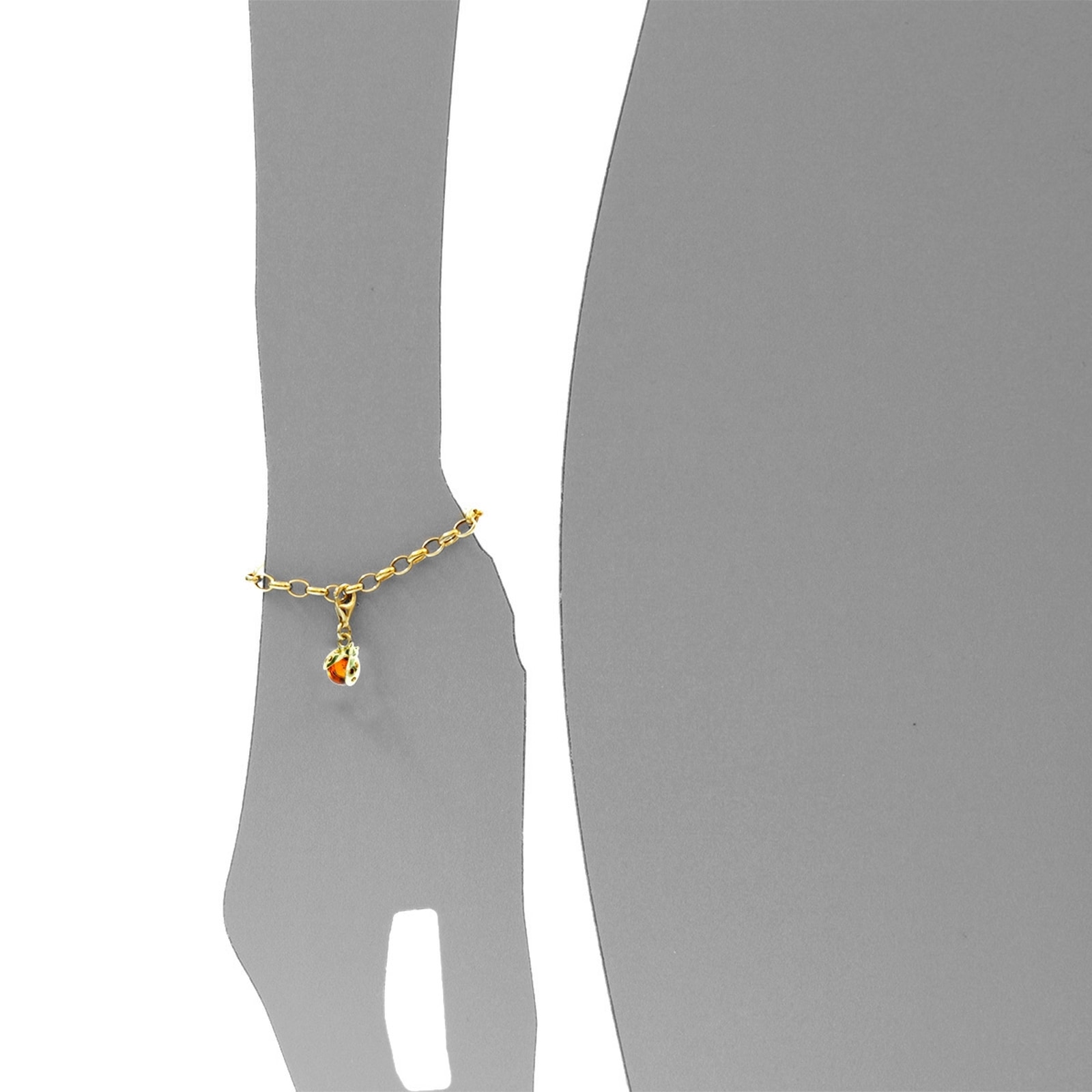 OSTSEE-SCHMUCK Kettenanhänger »- Marienkäfer - Gold 333/000 - Bernstein«