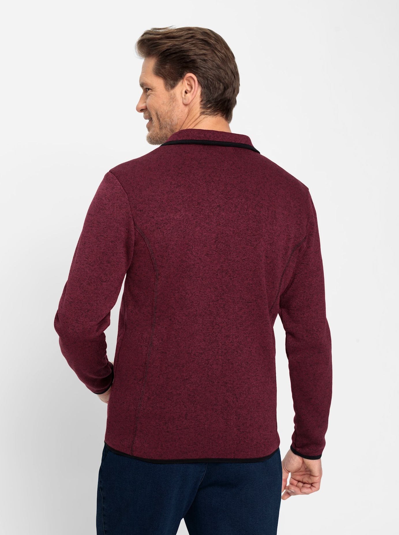 Strickfleecejacke