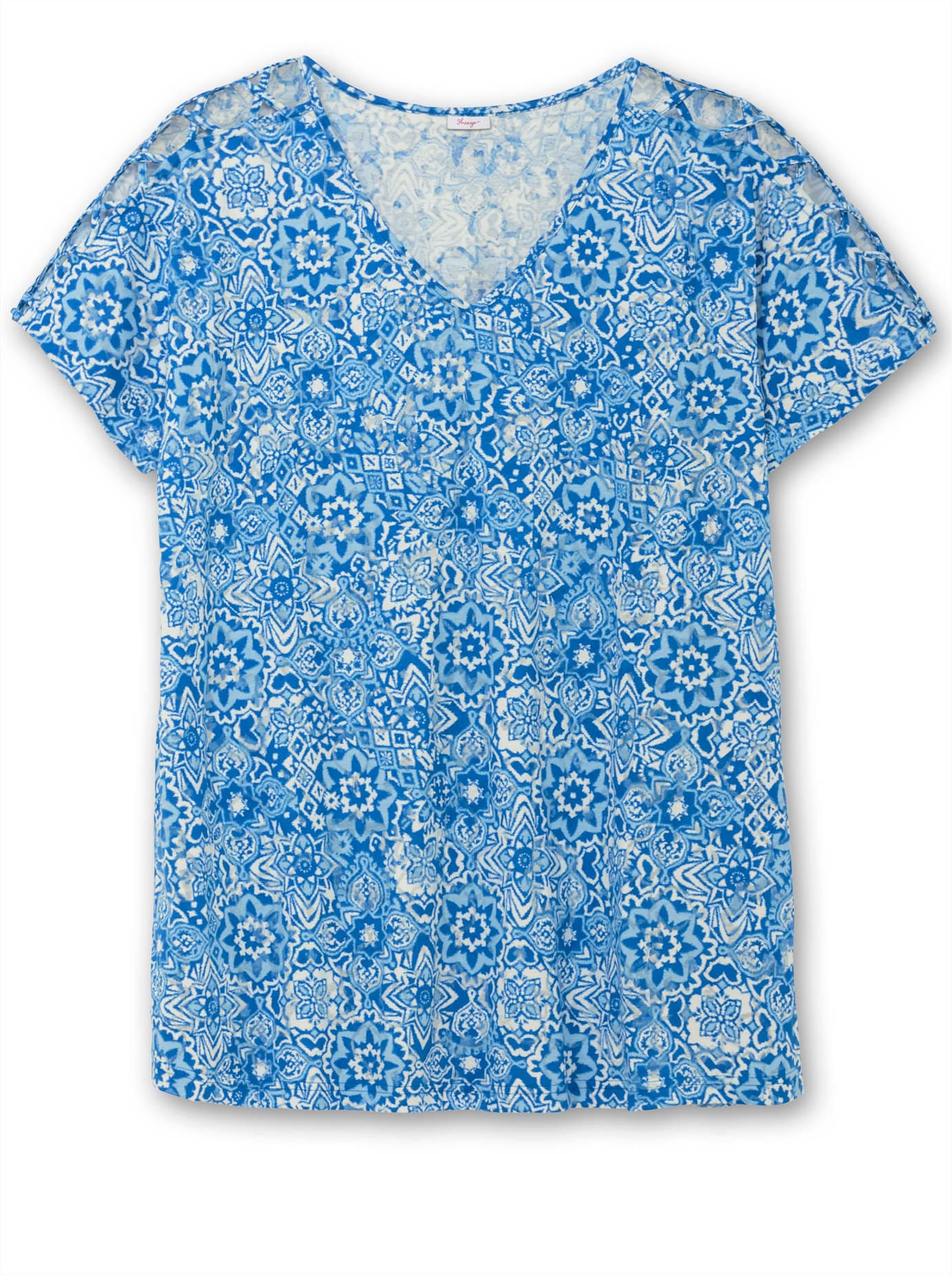 Sheego T-Shirt »T-Shirt«, (1 tlg.)