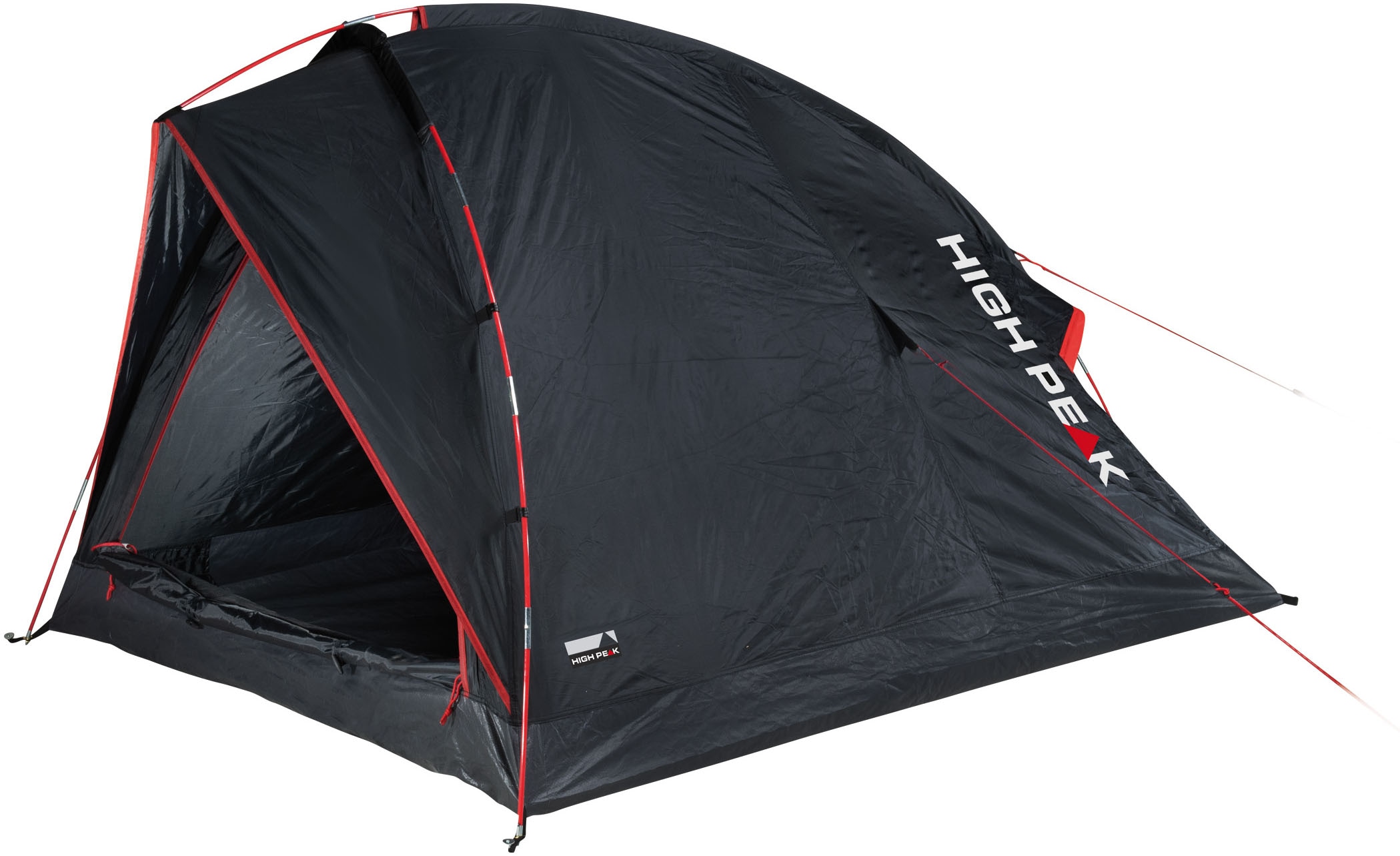 High Peak Bikerzelt »Minitramp 2« 2 Personen sehr leicht in schwarz, Größe B/H/L: 140 cm x 115 cm x 230 cm