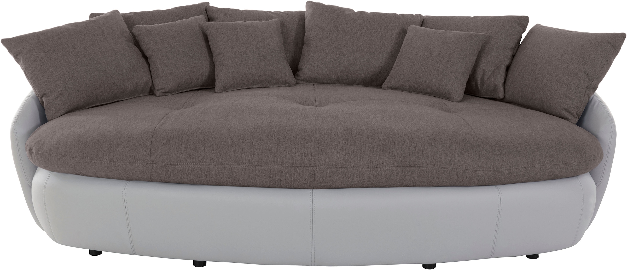 INOSIGN Big-Sofa »Aruba«, gemütliches Megasofa in XXL in organischer Form mit vielen Kissen