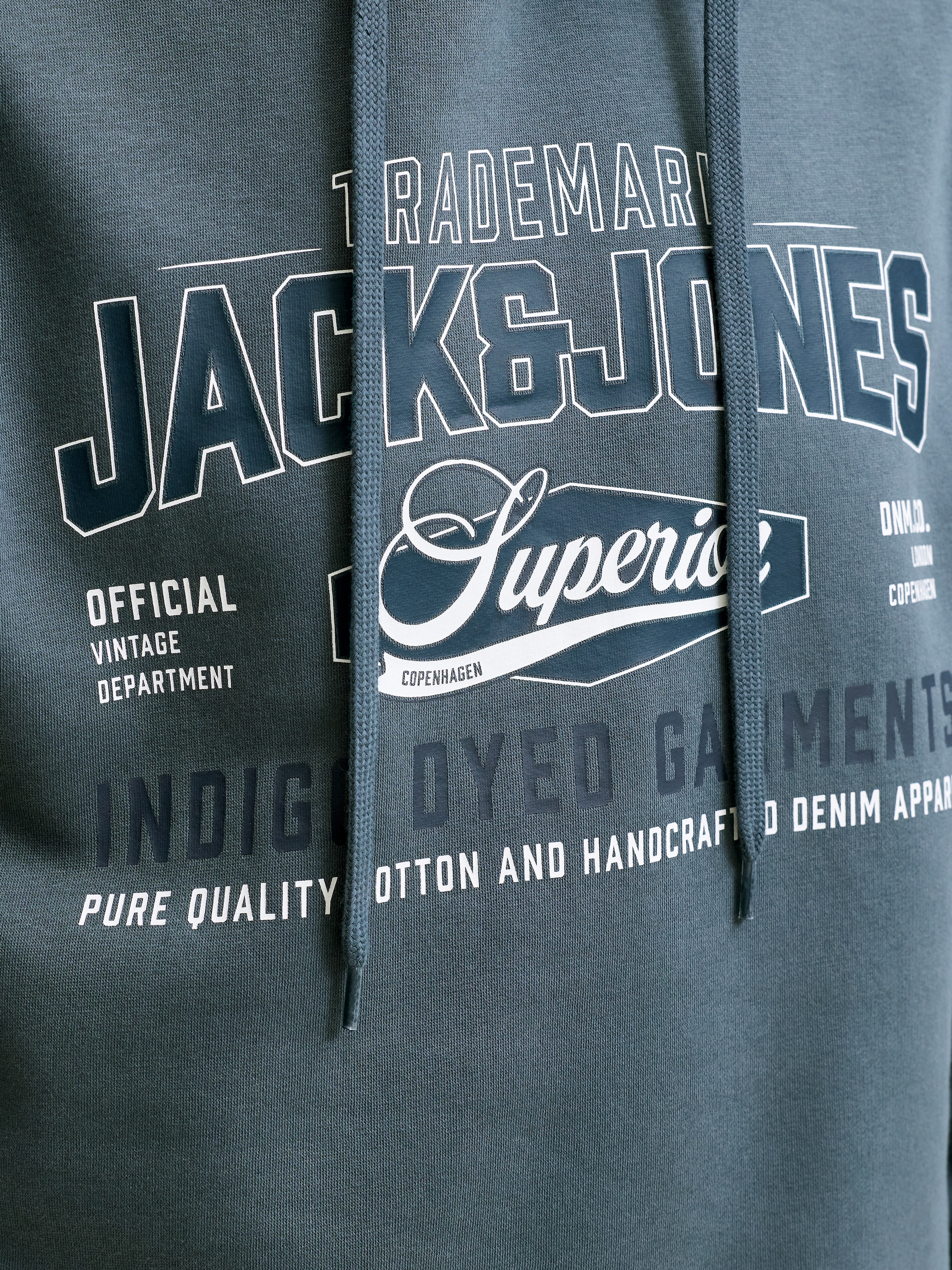 Jack & Jones Kapuzensweatshirt »JJELOGO SWEAT HOOD 2 COL AW26 SN«, Baumwollmischung, regular fit
