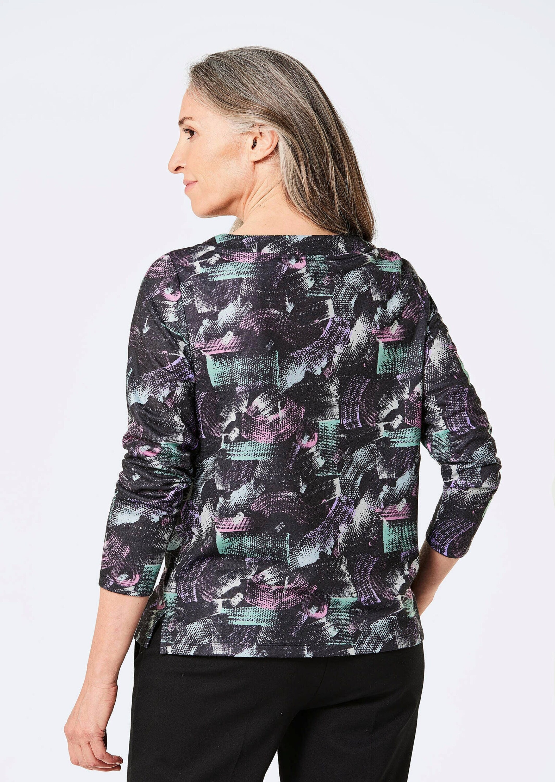 GOLDNER Kurzarmshirt »Sweatshirt«