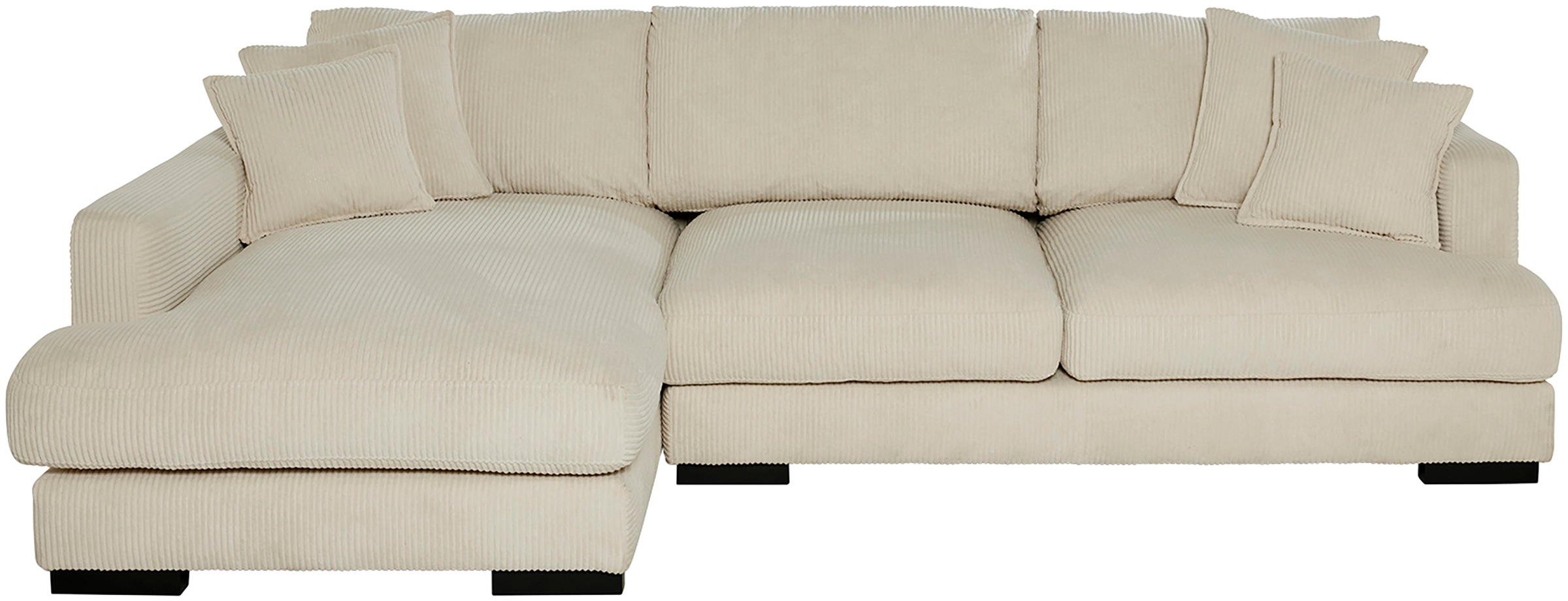 Jahnke Ecksofa »RELAX ASPEN CORNER« Platz für bis zu 5 Personen,Taschenfederkernpolsterung,L-Form,B:271 cm