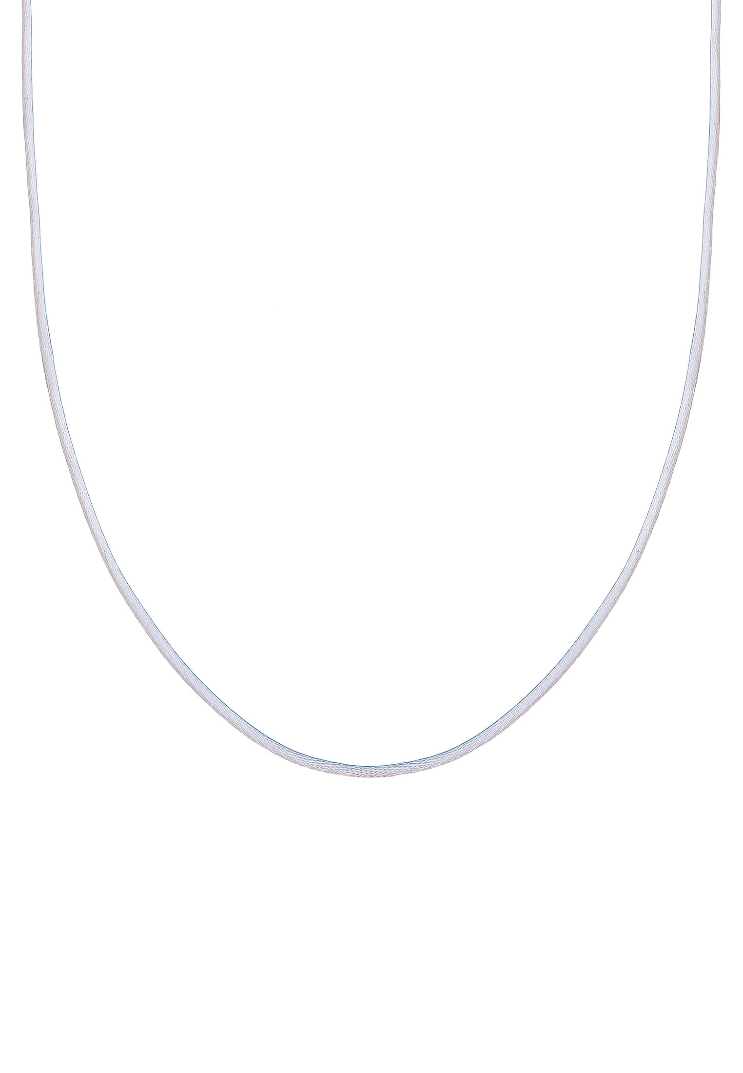 Nenalina Kette ohne Anhänger »Halskette Seidenband Kette Basic Kombinierbar 925 Silber«