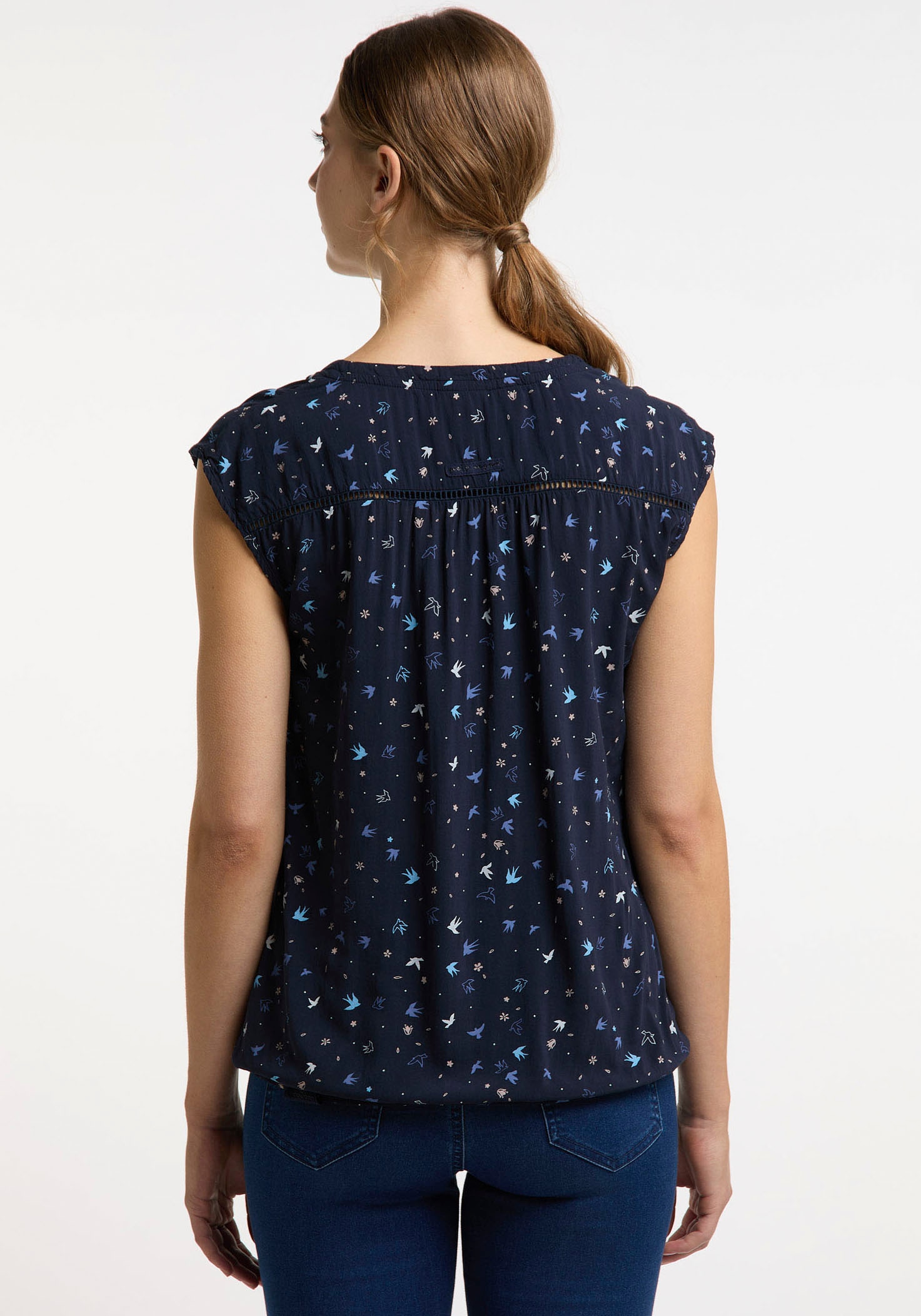 »SALTTY OTTO im A«, All-Over bei Blusenshirt Ragwear Design Print trendigem