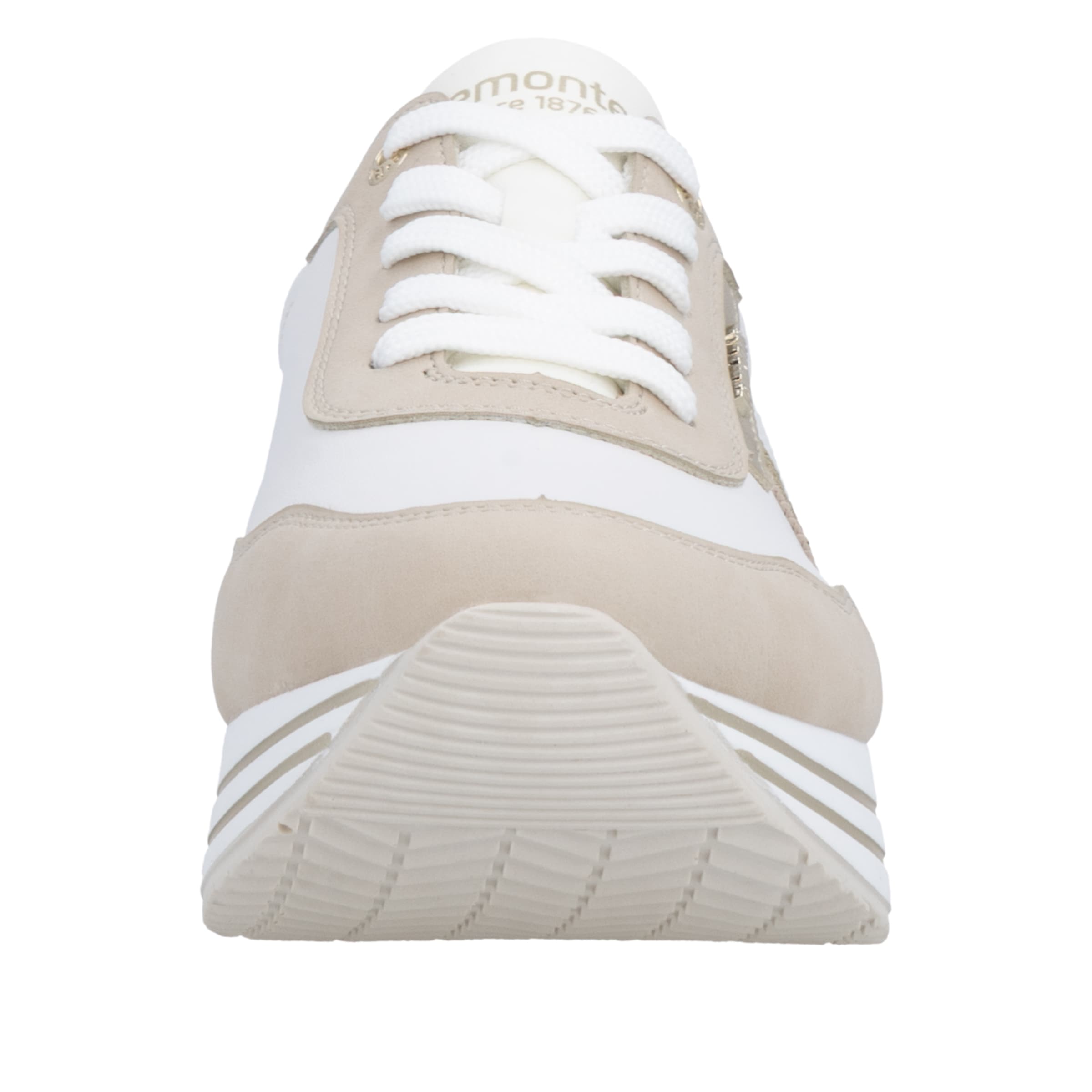 Remonte Plateausneaker  Halbschuh, Schnürschuh mit Metallicdetails und Softfußbett