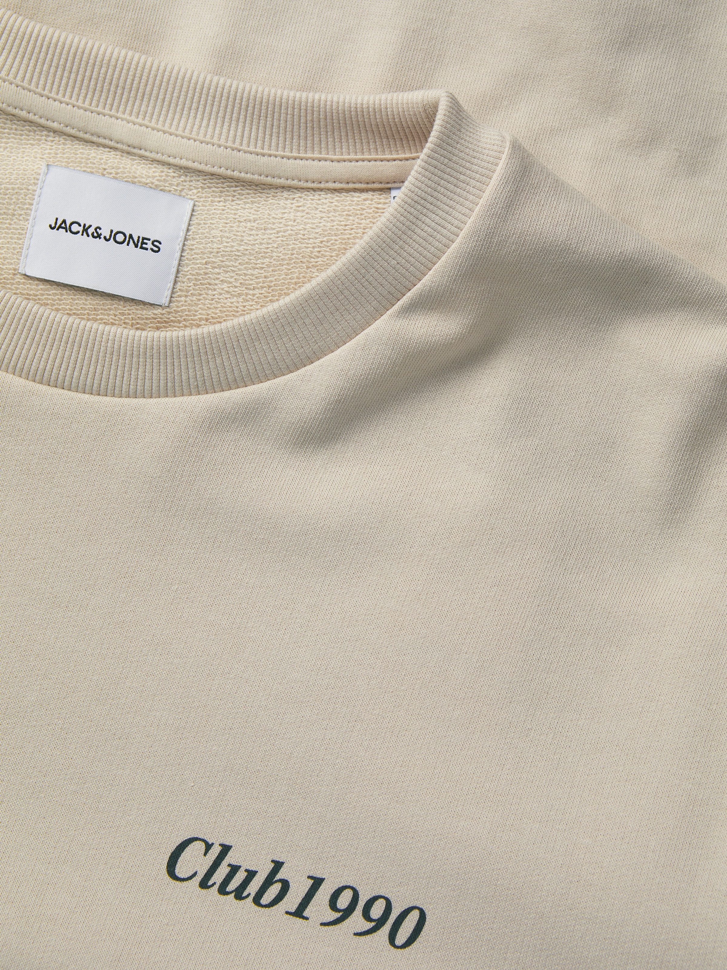 Jack & Jones Sweatshirt »JJEBRADLEY GRAPHIC SWEAT CREW NOOS«, mit Front und Back Print