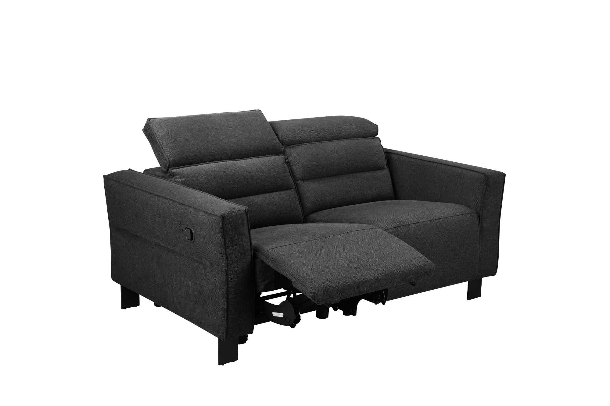 OTTO home 2-Sitzer »Carpari Webstoff, 162 cm, man./elektr. Relaxfunktion« (USB A/C), sowie Kopfteilverstellung