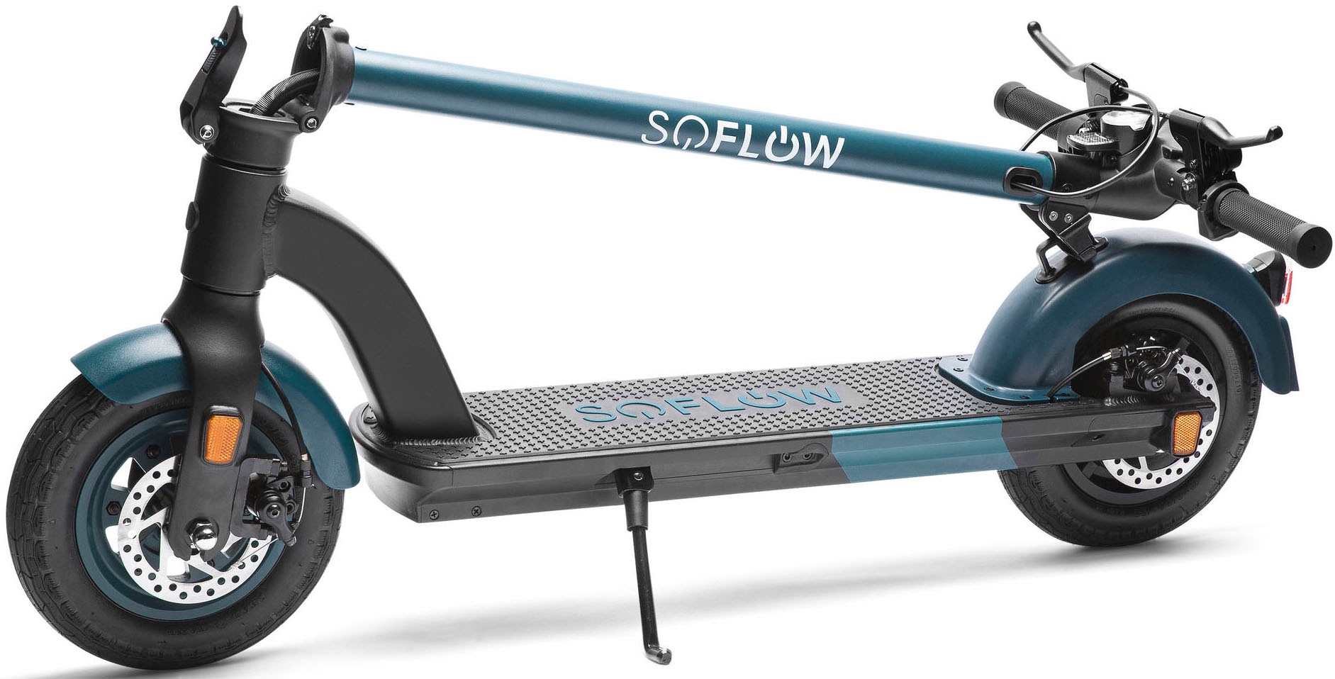 soflow E-Scooter »SO4 pro«, 20 km/h, 40 km, mit Straßenzulassung, bis zu 40 km Reichweite