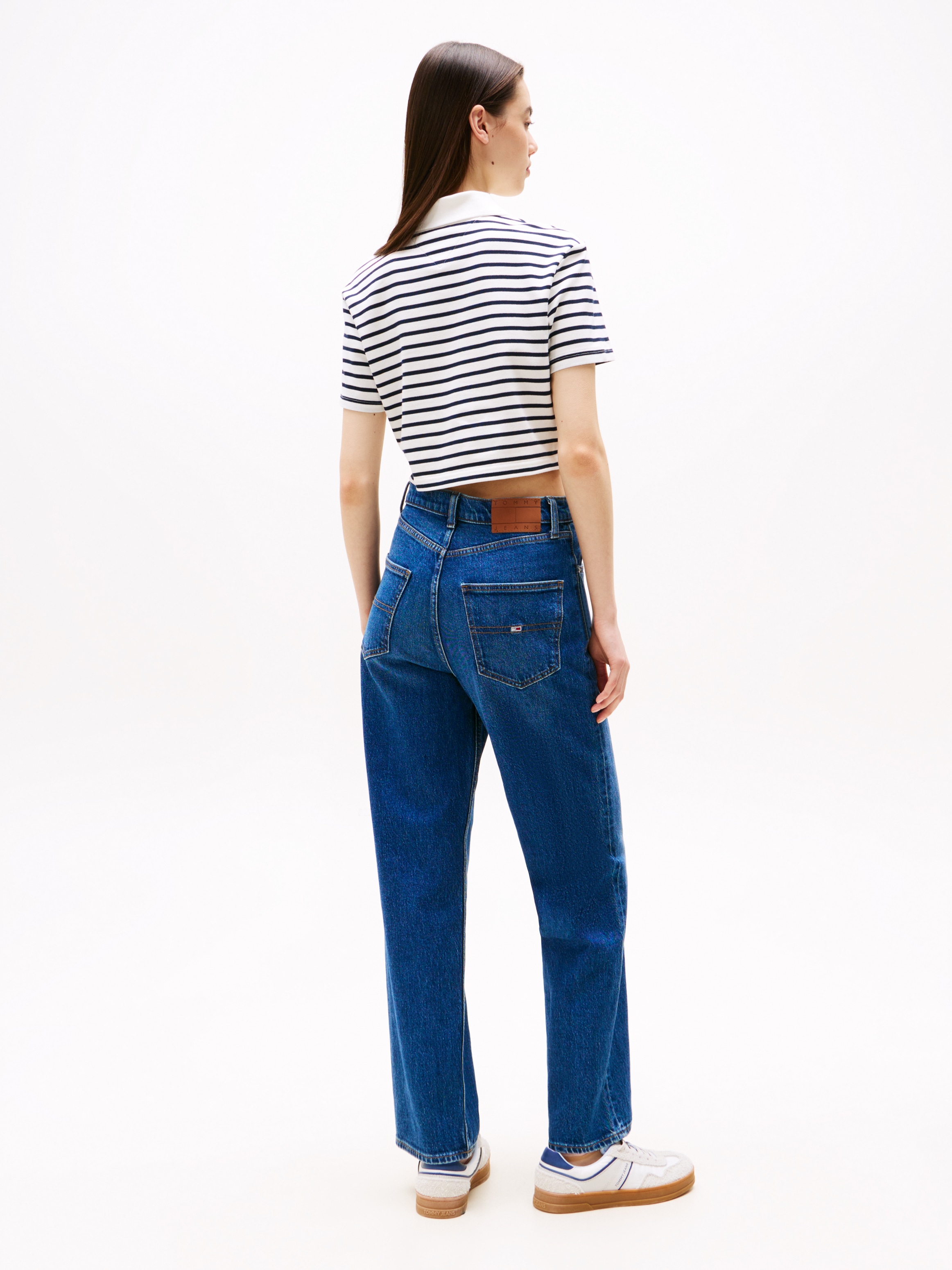 Tommy Jeans Straight-Jeans »LAYLA HR SLIM STR«, in Knöchellänge