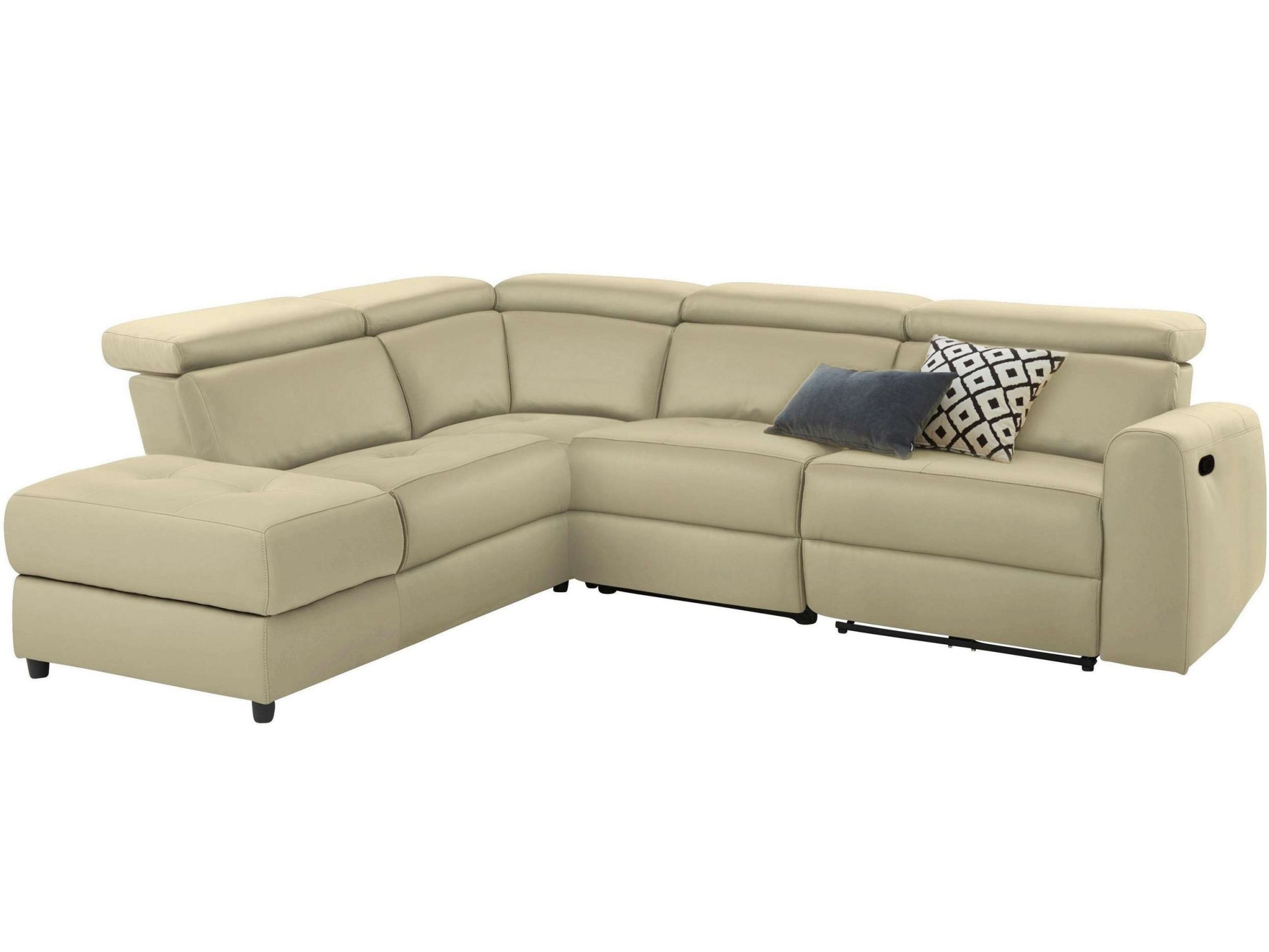 Home affaire Ecksofa »Sentrano, L-Form,«, 273 cm, man. o. elektr. Relaxfunktion und USB/Kopfverstellung