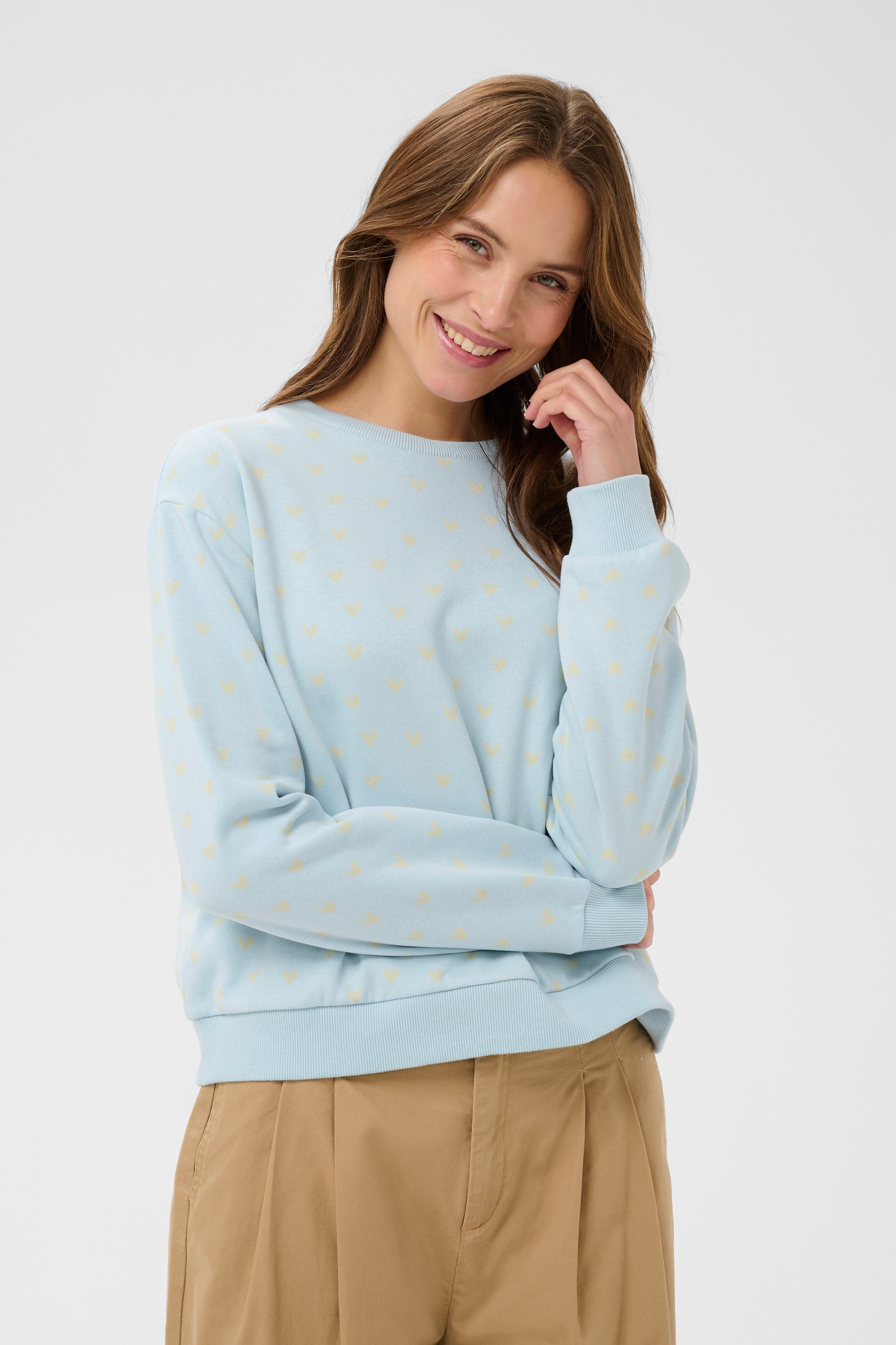 Saint Tropez Sweatshirt »Sweatshirt PammaSZ«
