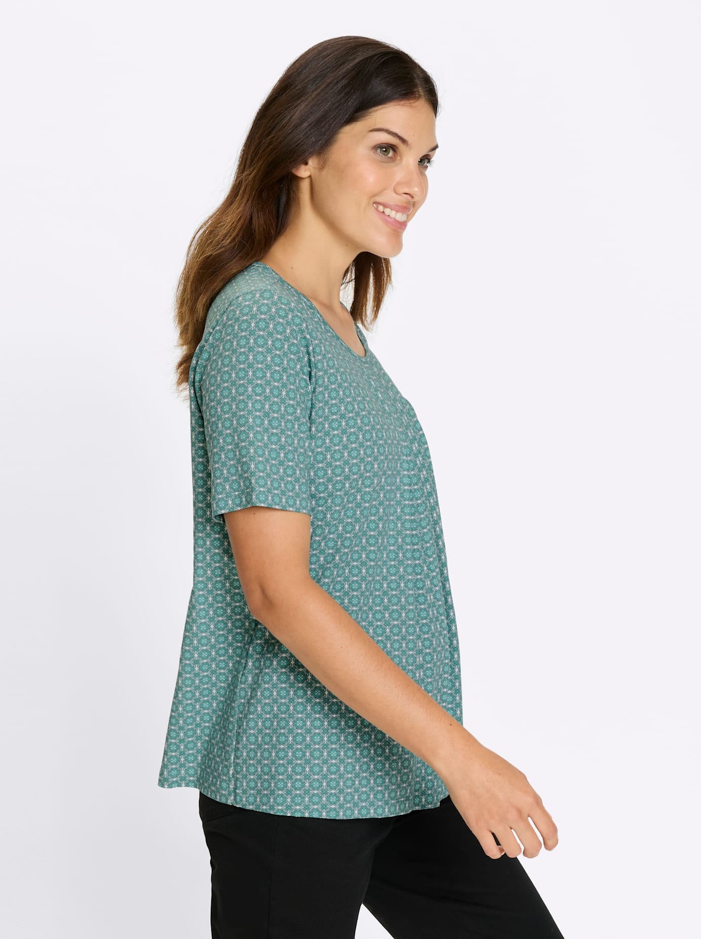 Classic Basics Print-Shirt »Kurzarm-Shirt« 1 tlg.