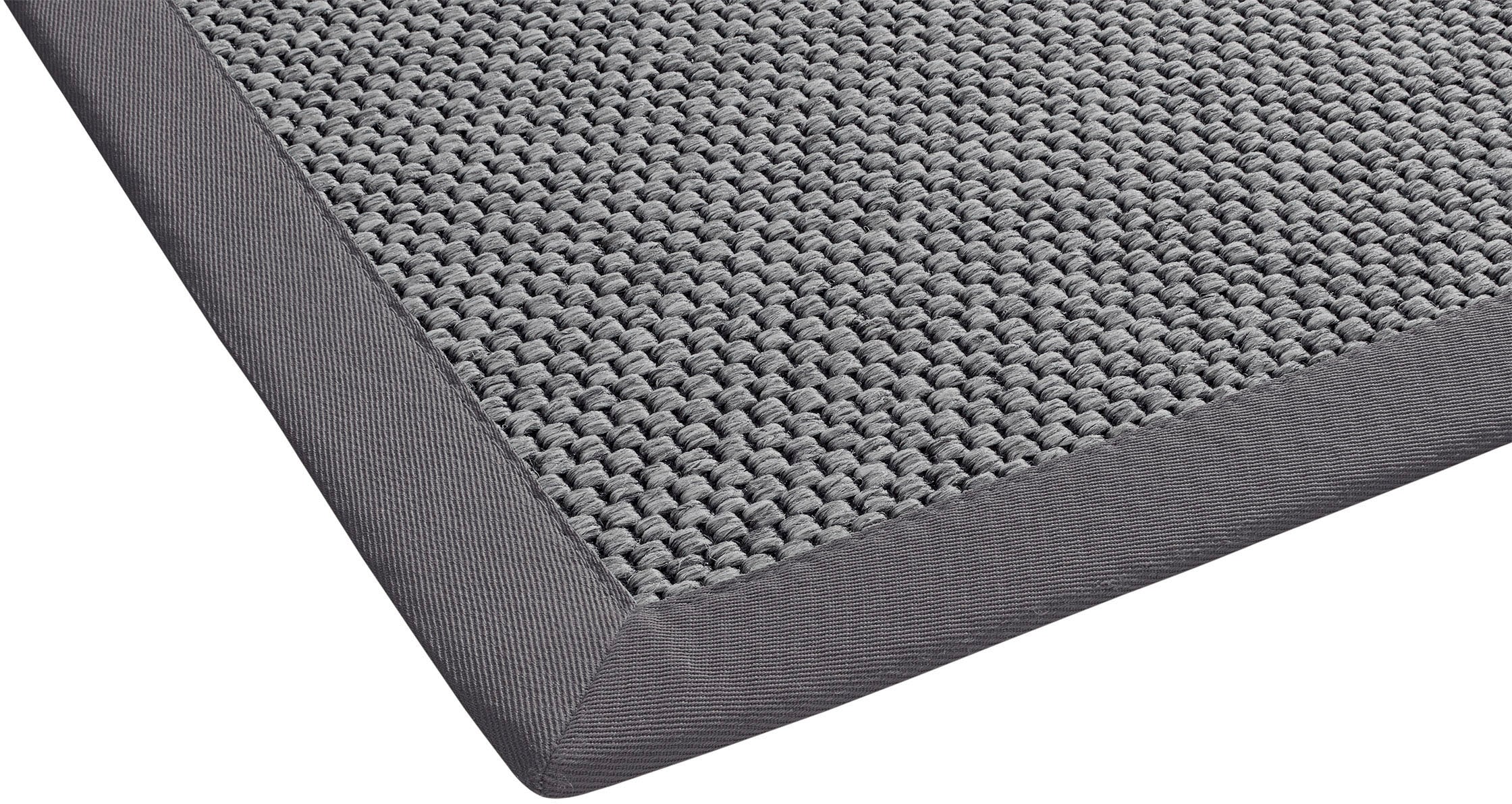 Dekowe Teppich »Naturana Panama Spezial«, rechteckig, 8 mm Höhe, Flachgewebe, meliert, Sisal-Optik, mit Bordüre, Wohnzimmer