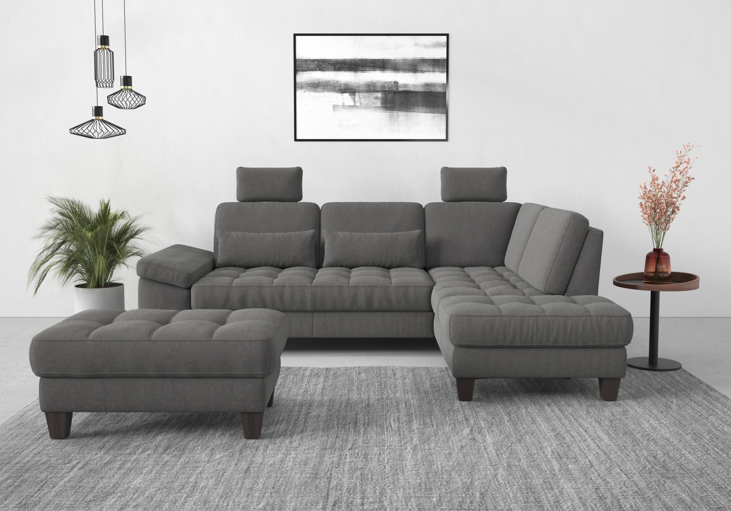 sit&more Stauraumhocker »Westham«, wahlewise mit/ohne Federkern
