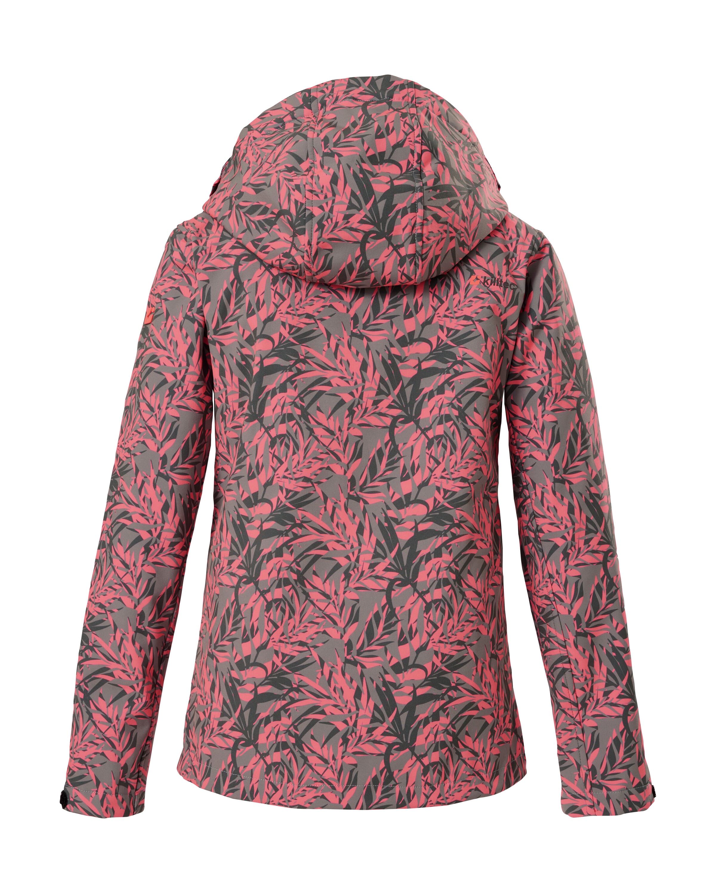 Killtec Softshelljacke »Mädchen Softshelljacke Print«, Wasserdicht, windabweisend, atmungsaktiv, modischer Print, PFAS-frei