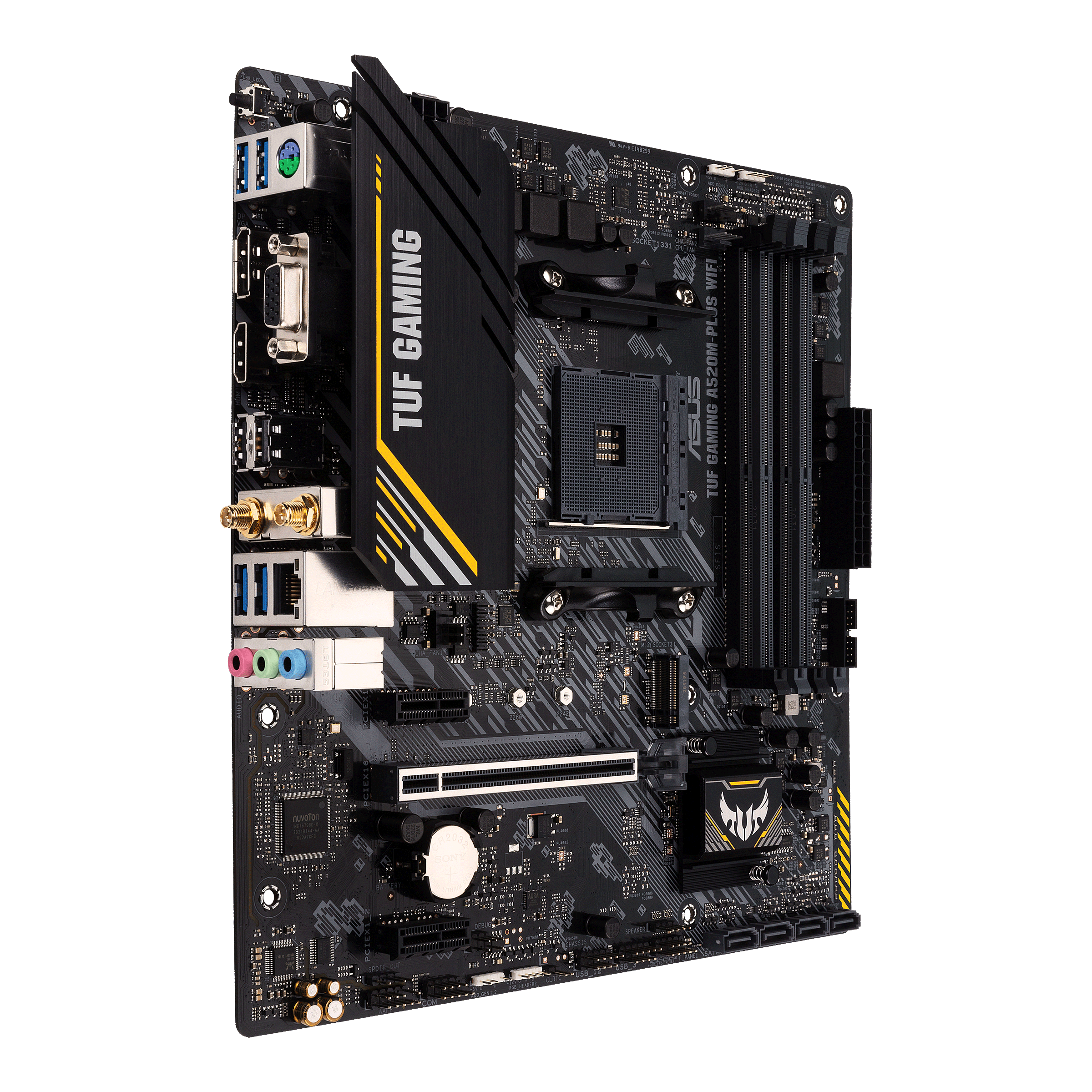 Asus Mainboard »TUF GAMING A520M-PLUS WIFI«