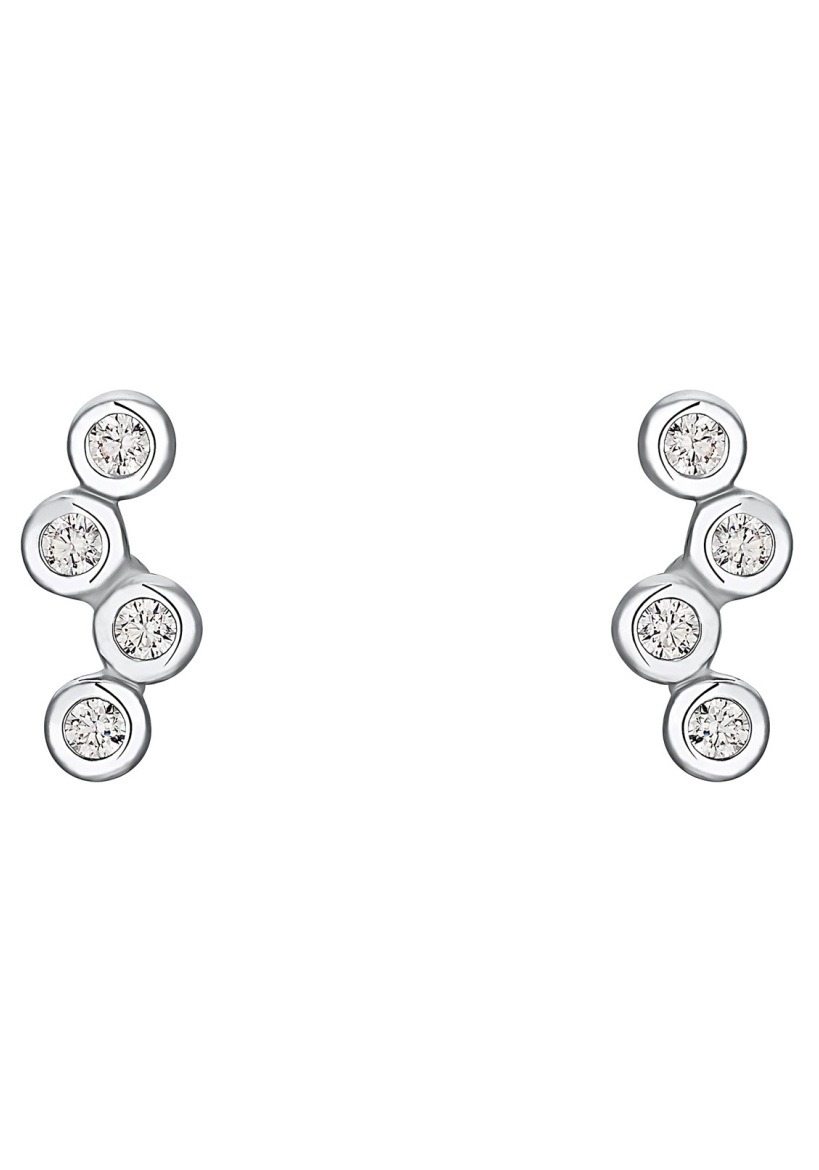 s.Oliver Paar Ohrstecker »2034408«, mit Zirkonia (synth.)