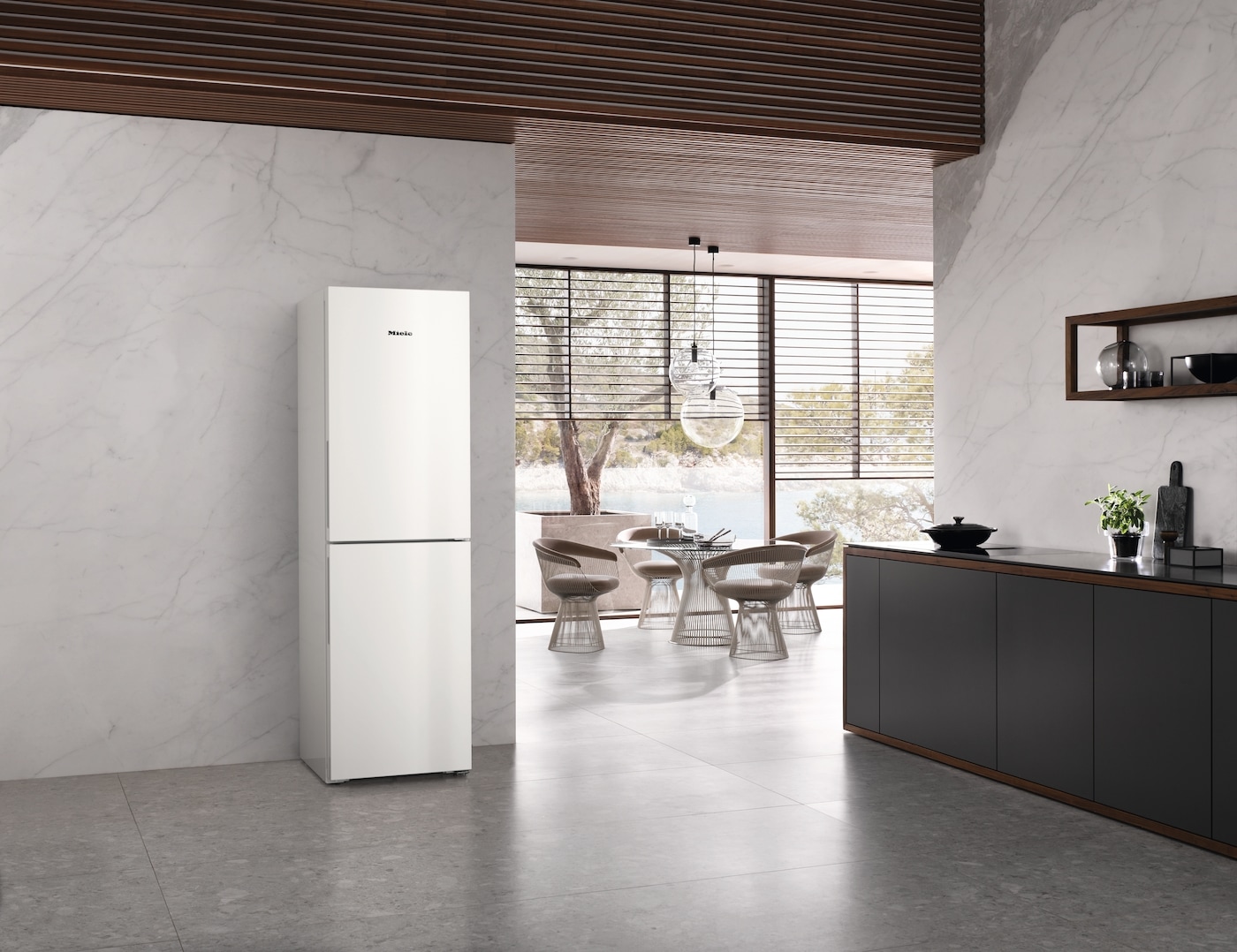 Miele Kühl-/Gefrierkombination »KFN 4393 CD« 201,5 cm hoch 59,7 cm breit