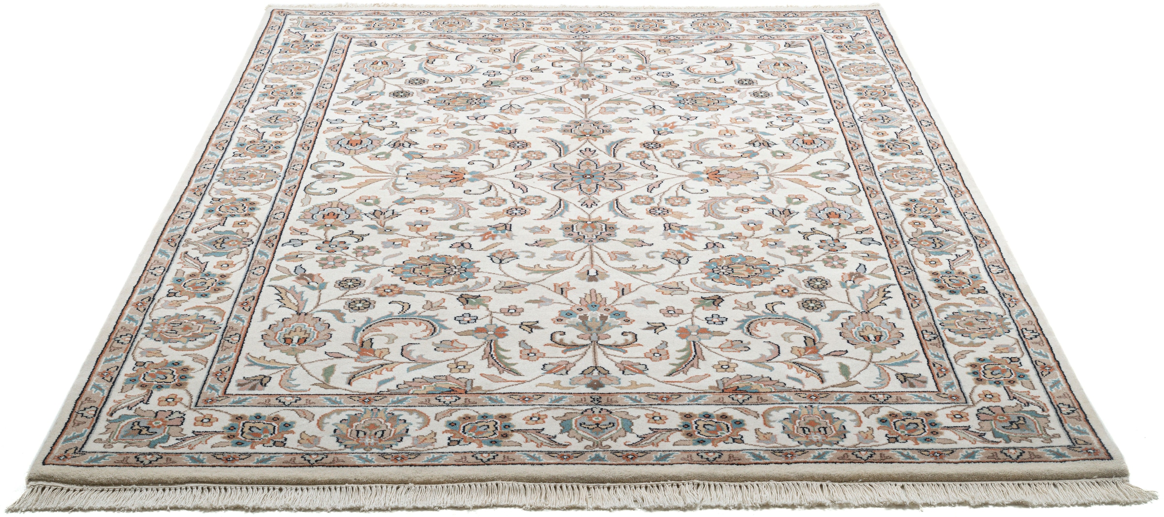 Orientteppich »BI Oriental«, rechteckig, reine Wolle, handgeknüpft, orientalisches...