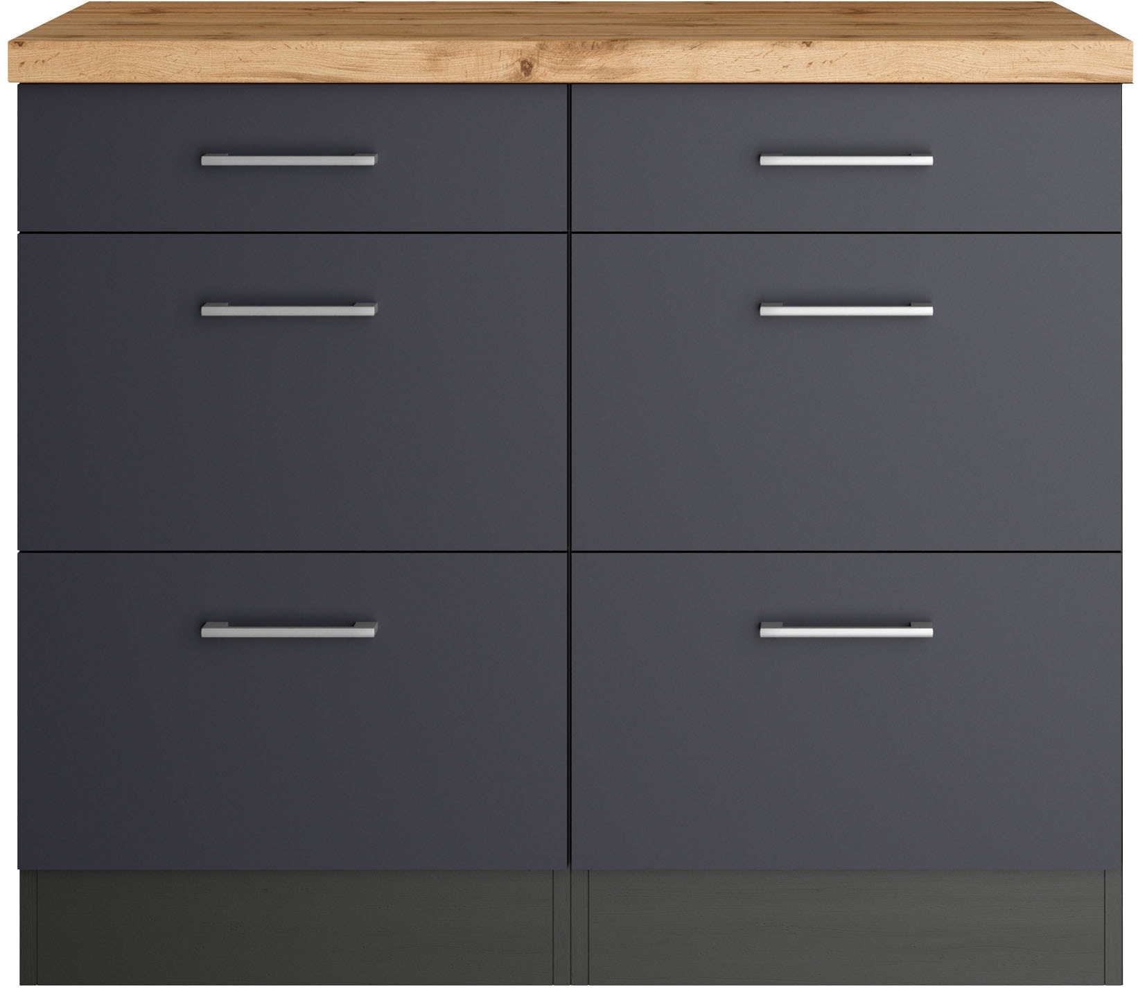 KOCHSTATION Unterschrank »KS-Milan«, HELD Möbel, Auszugschrank 50 cm, matte oder hochglänzende Fronten