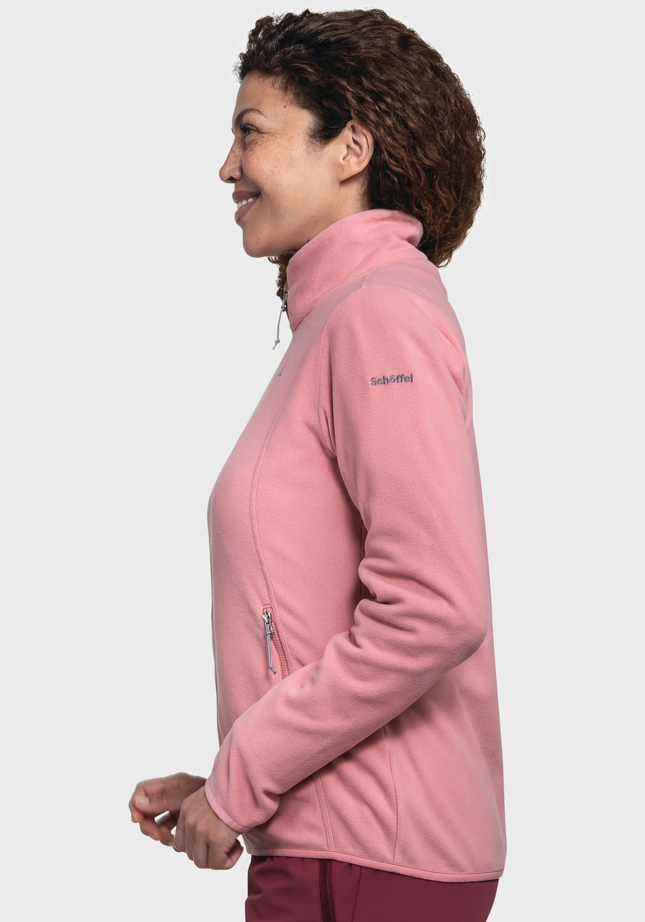 Schöffel Fleecejacke »Hiking Fleece Jk Style Ash WMS«, ohne Kapuze