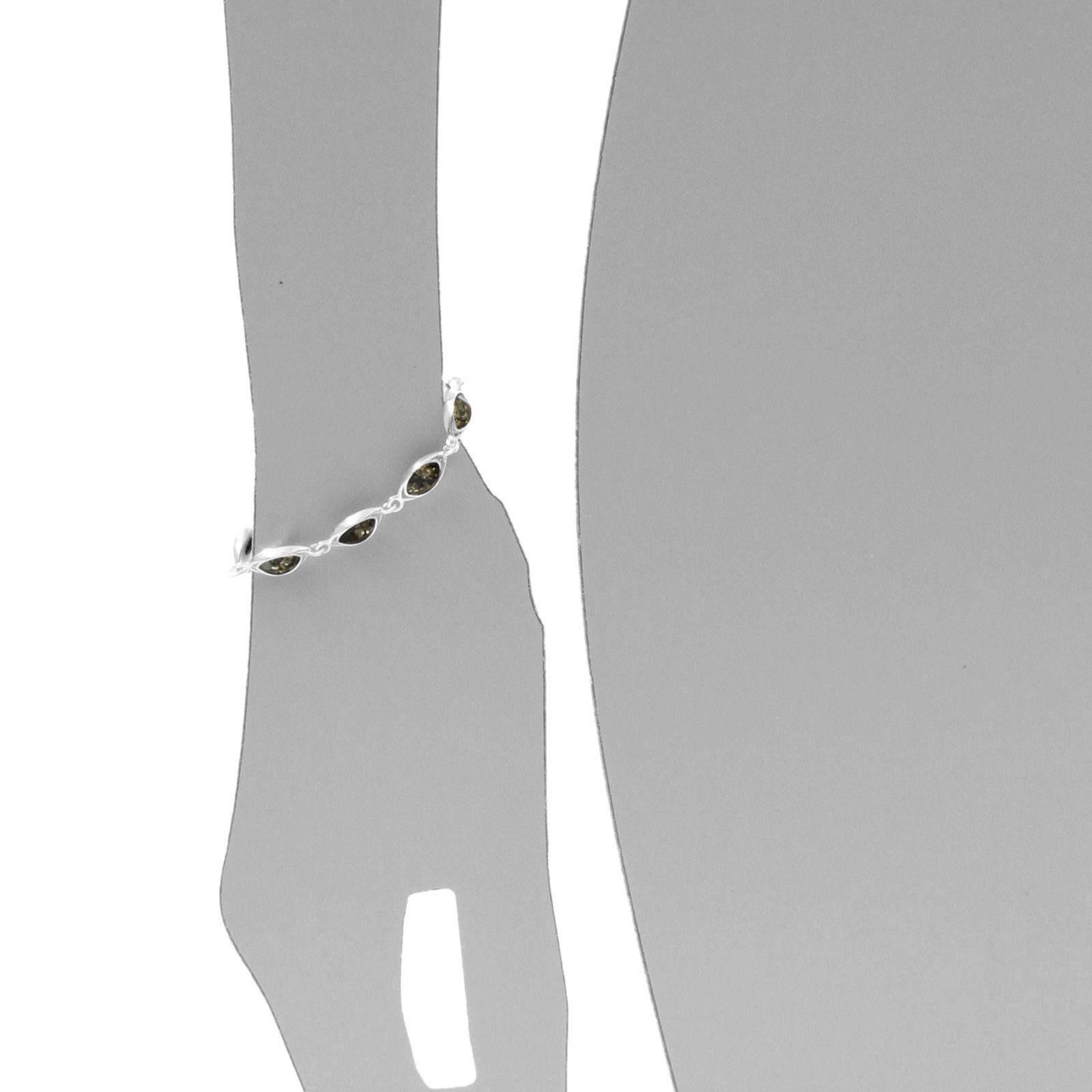 OSTSEE-SCHMUCK Armband »- Telia - Silber 925/000 - Bernstein«