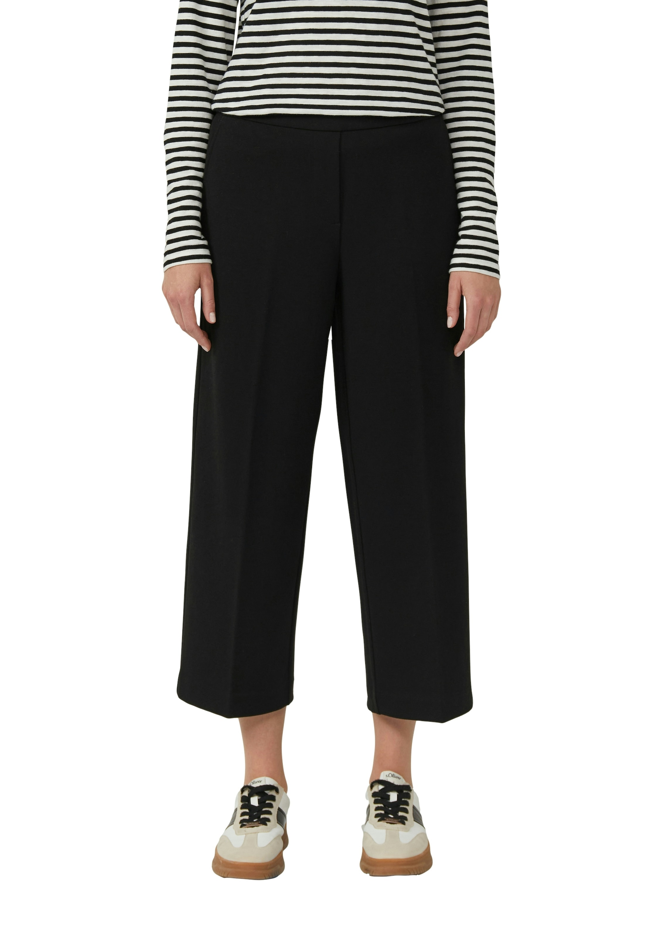 s.Oliver 7/8-Hose  mit Bundfalten und Stretch-Anteil