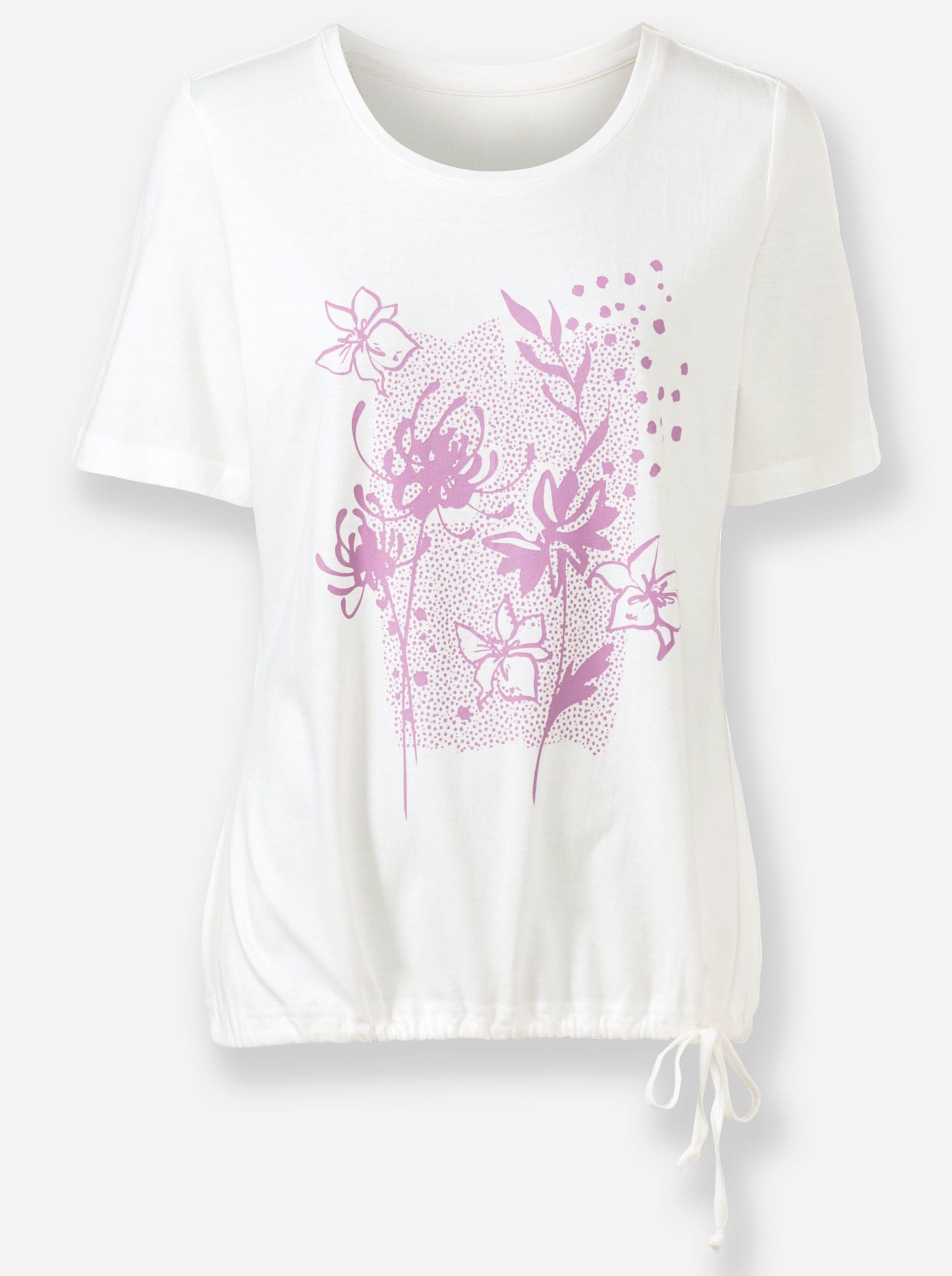 Inspirationen Rundhalsshirt »Kurzarm-Shirt«, (1 tlg.)