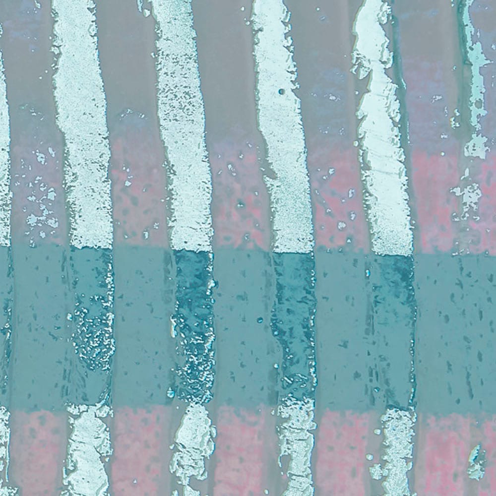 Komar Fototapete »Vlies Fototapete - Lines Mellow grey-bleu - Größe 500 x 280 cm« Motiv | bedruckt glatt