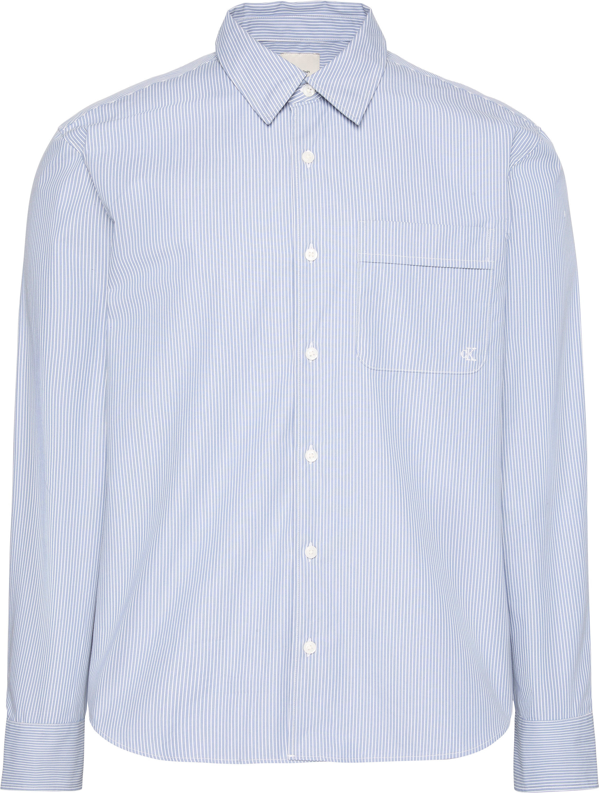 Calvin Klein Langarmhemd Regular fit, mit Rundhalsausschnitt