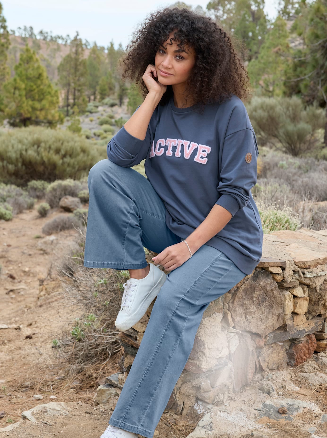 Sheego Bequeme Jeans 1